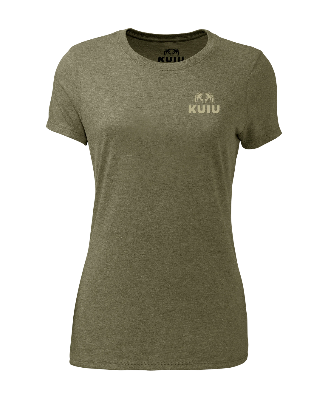 Outlet KUIU Women’s Topo Shield T-Shirt | Military Green
