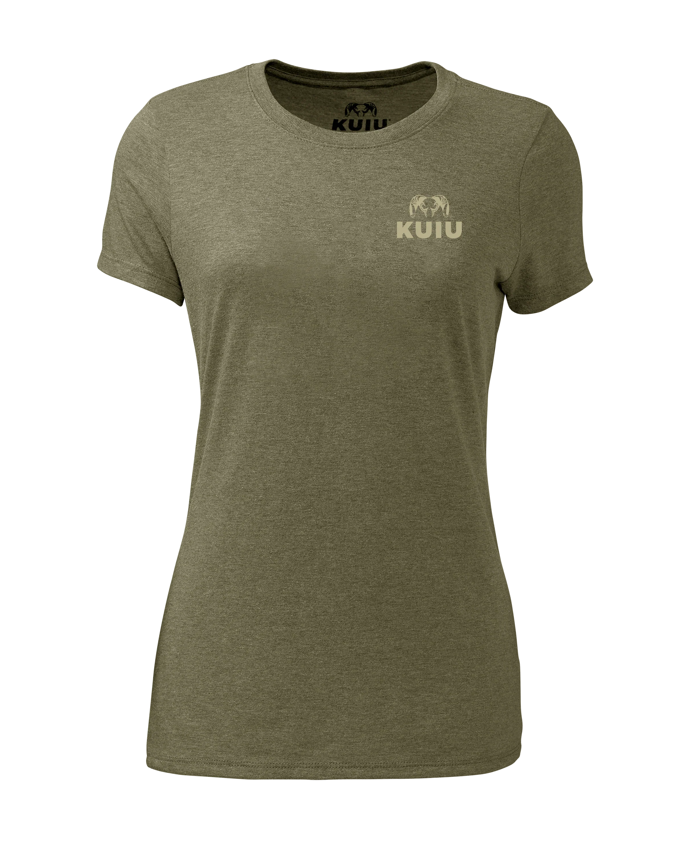 Outlet KUIU Women’s Topo Shield T-Shirt | Military Green