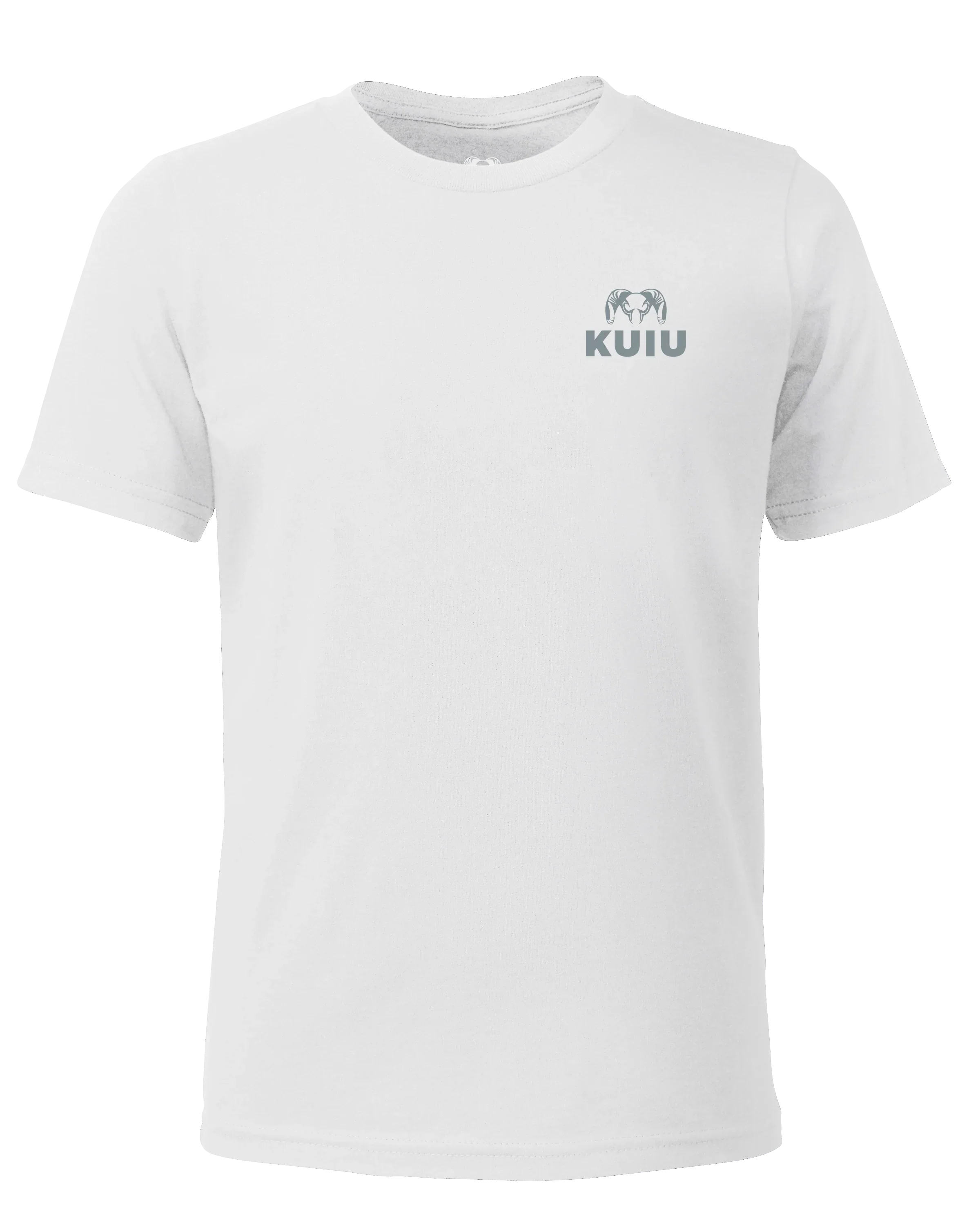 KUIU Youth Topo Back Logo T-Shirt | White