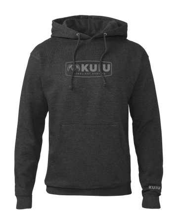 KUIU Outlined Patch Hoodie | Charcoal