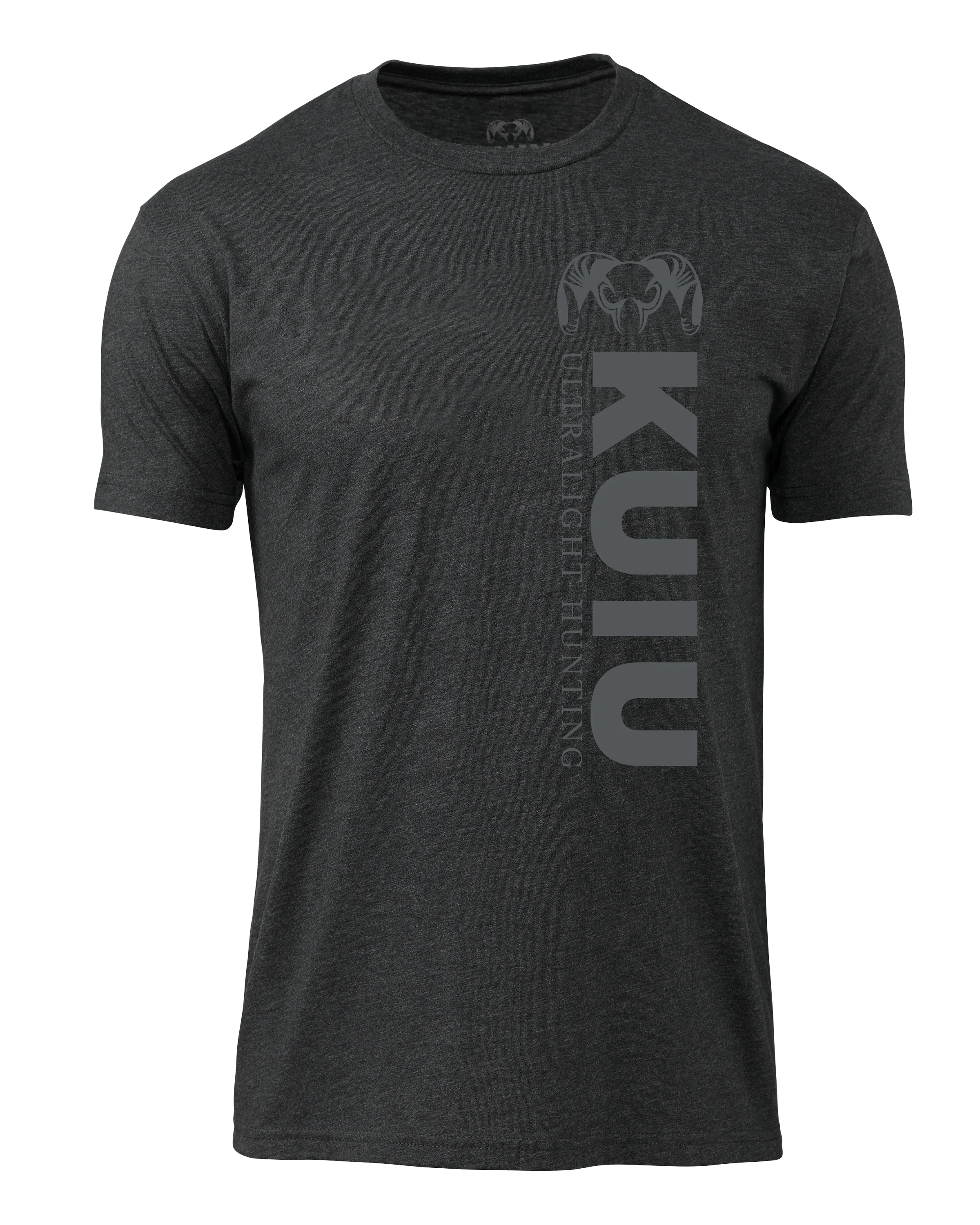 KUIU Solid Vertical T-Shirt | Charcoal