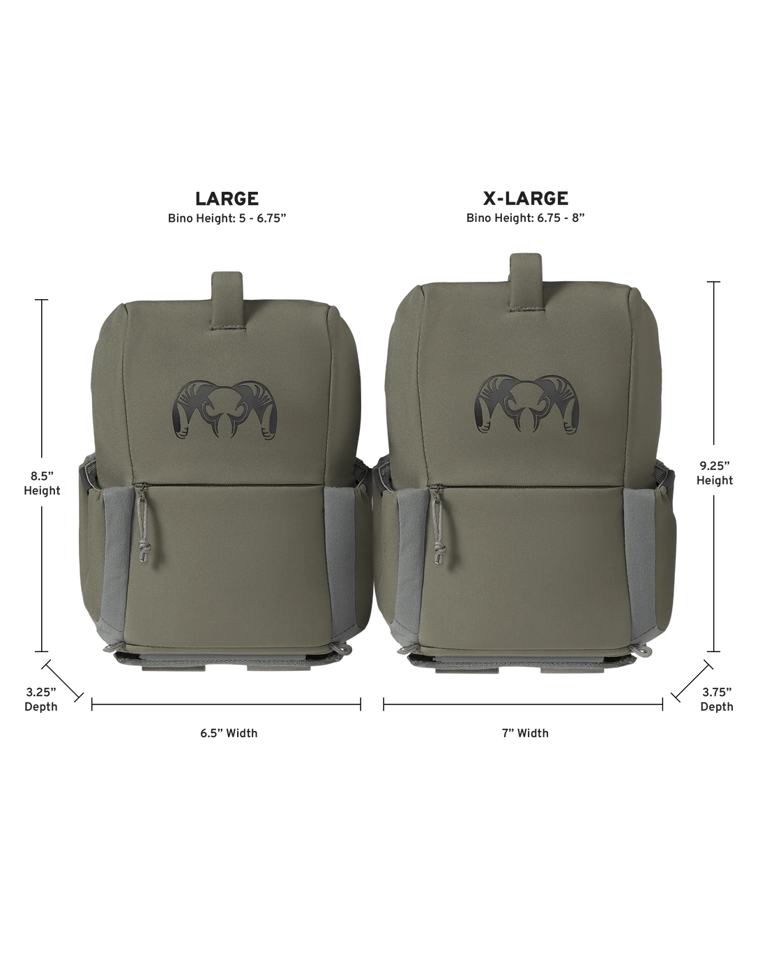 PRO G3 Bino Rangefinder Set | Verde