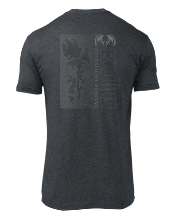 KUIU Island Fade T-Shirt | Charcoal