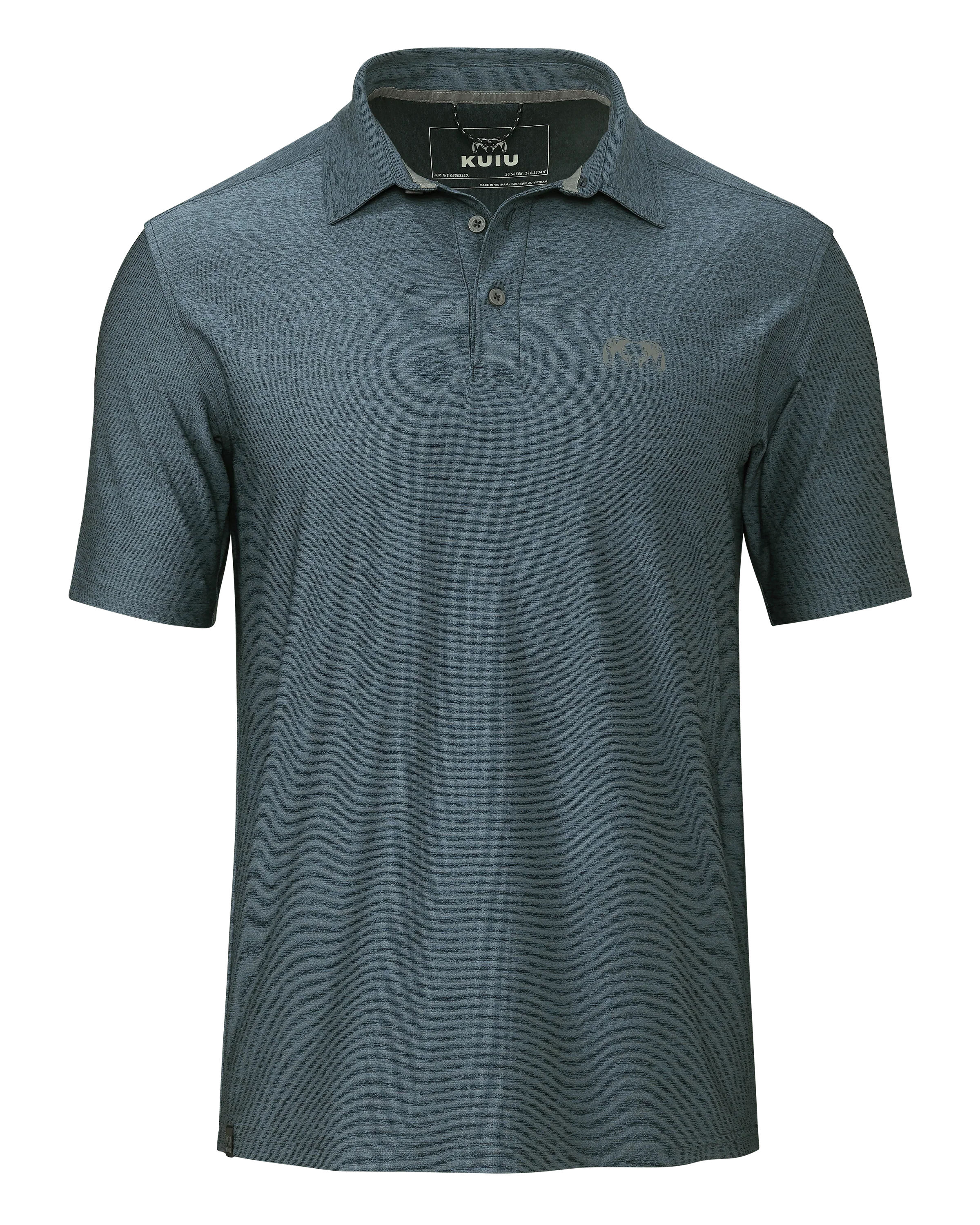 Outlet KUIU Performance Polo | Heather Navy