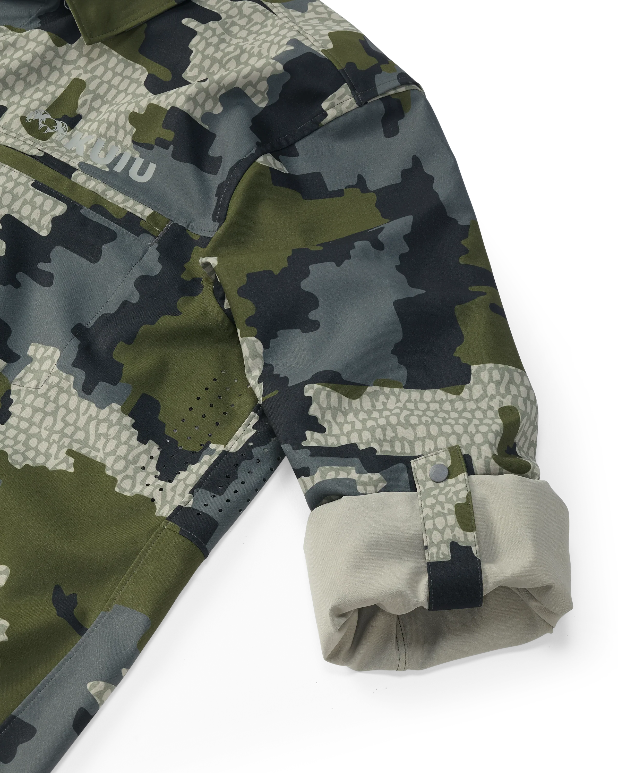 Mesa Vented LS Snap Shirt | Verde