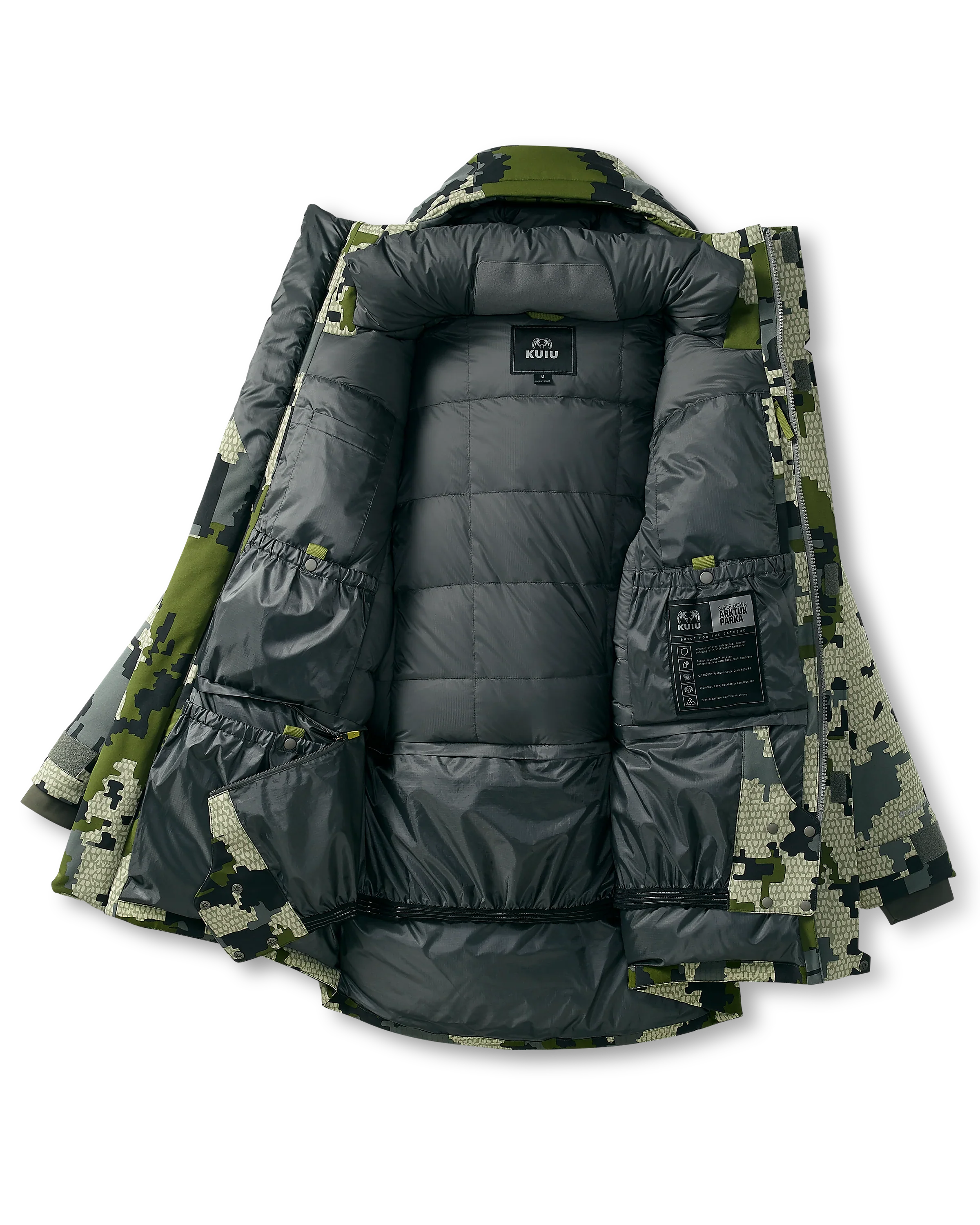 Super Down Arktuk Parka | Verde