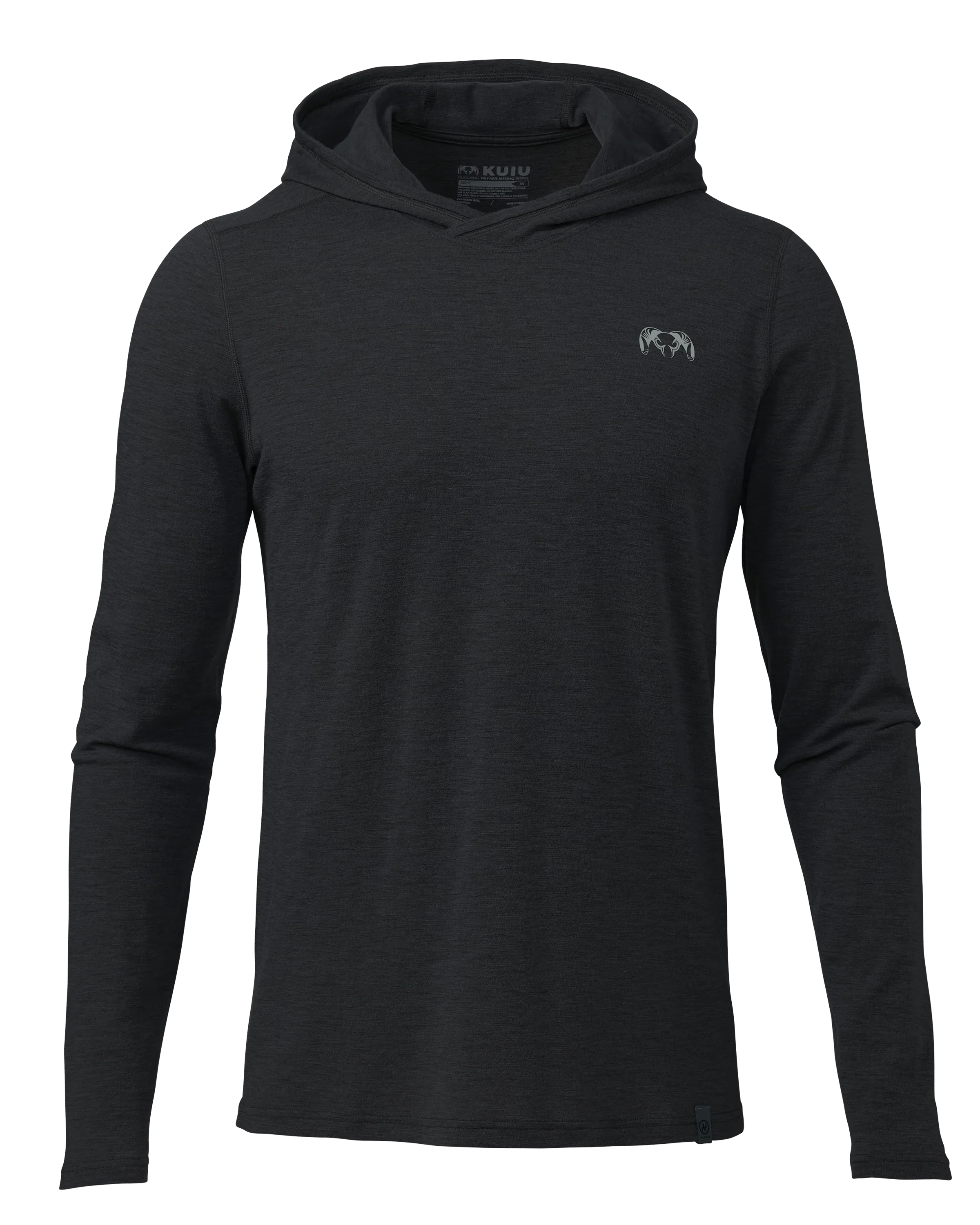 ULTRA Merino 120 LT LS Hoodie | Black