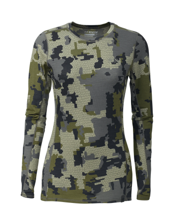 Women's ULTRA Merino 145 LS Crew | Verde
