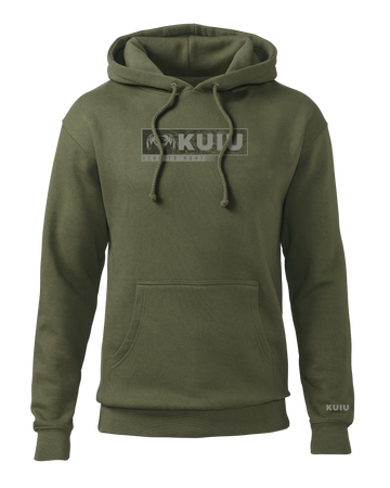 KUIU Here to Hunt Gritstone Hoodie | Army