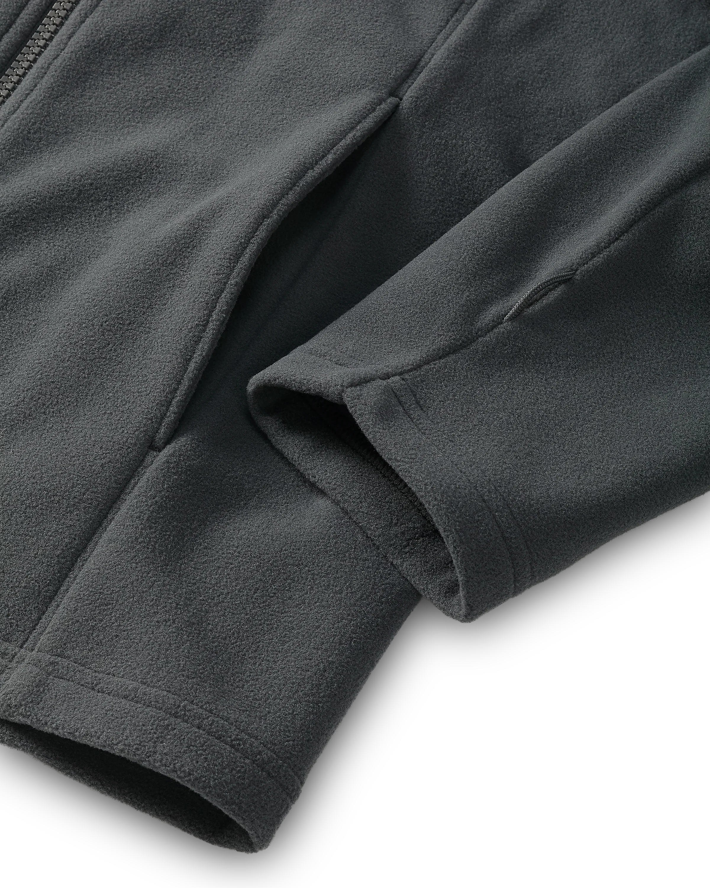 Youth Versa Fleece Full Zip | Gunmetal