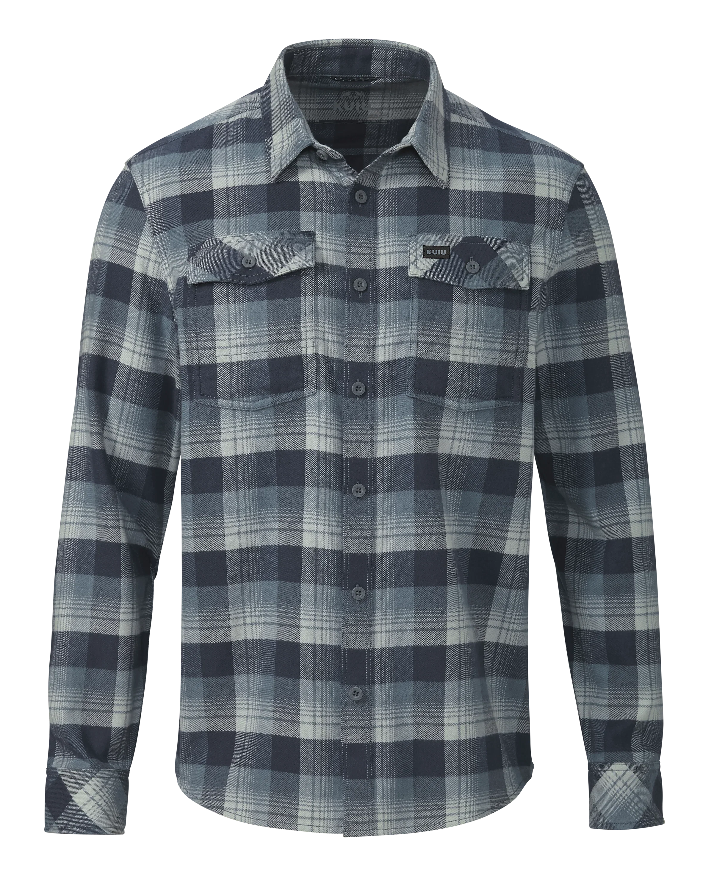 Field Flannel Shirt | Steel Blue Blockline