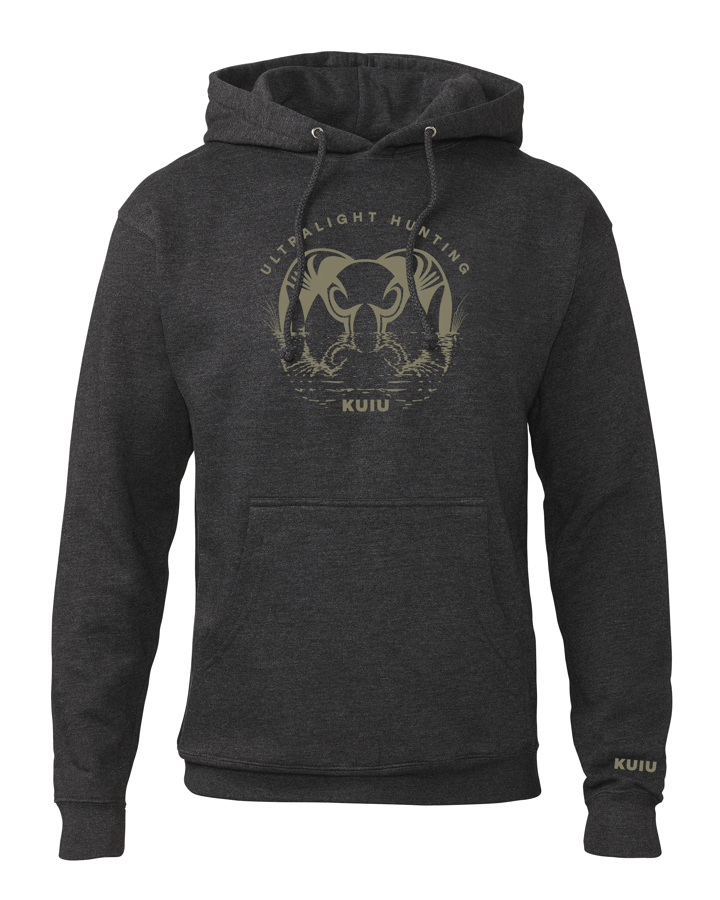 KUIU Waterway Hoodie | Charcoal