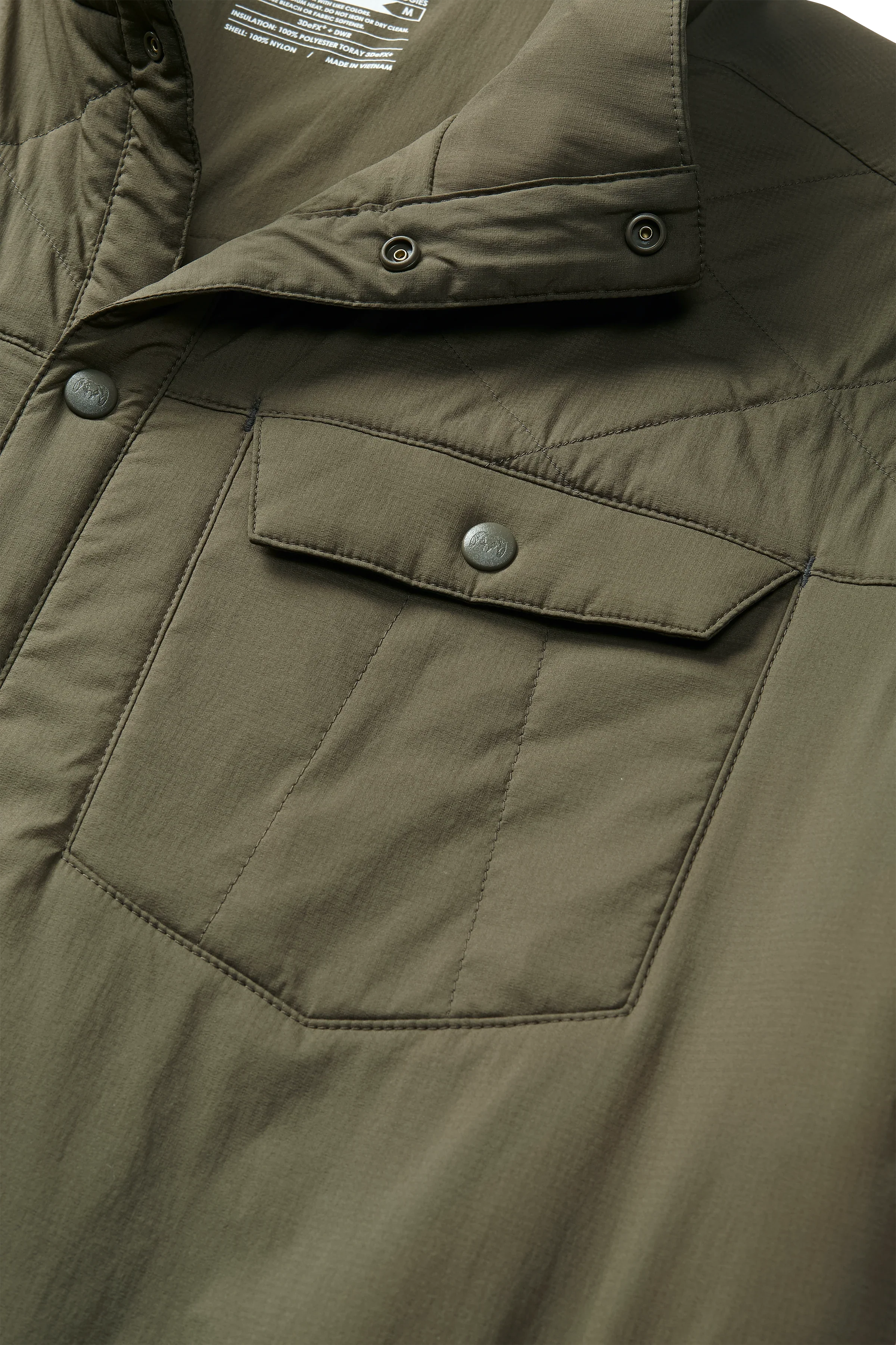 Base Camp Insulated Snap Shirt | Ash