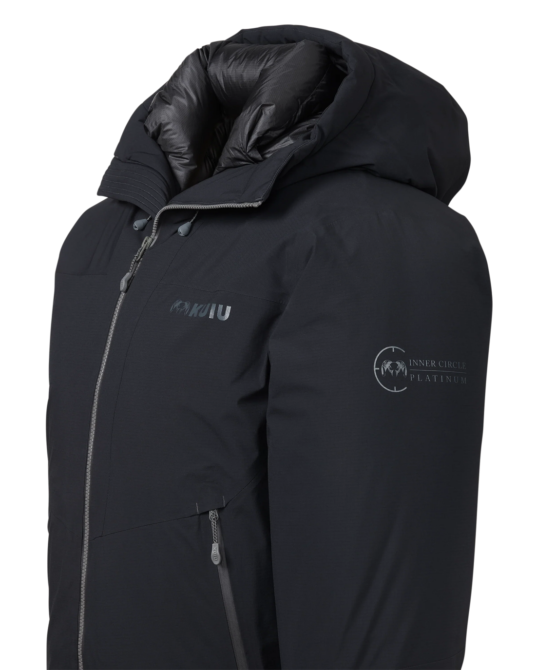Super Down Burner Parka - Inner Circle Platinum Special Edition | Black