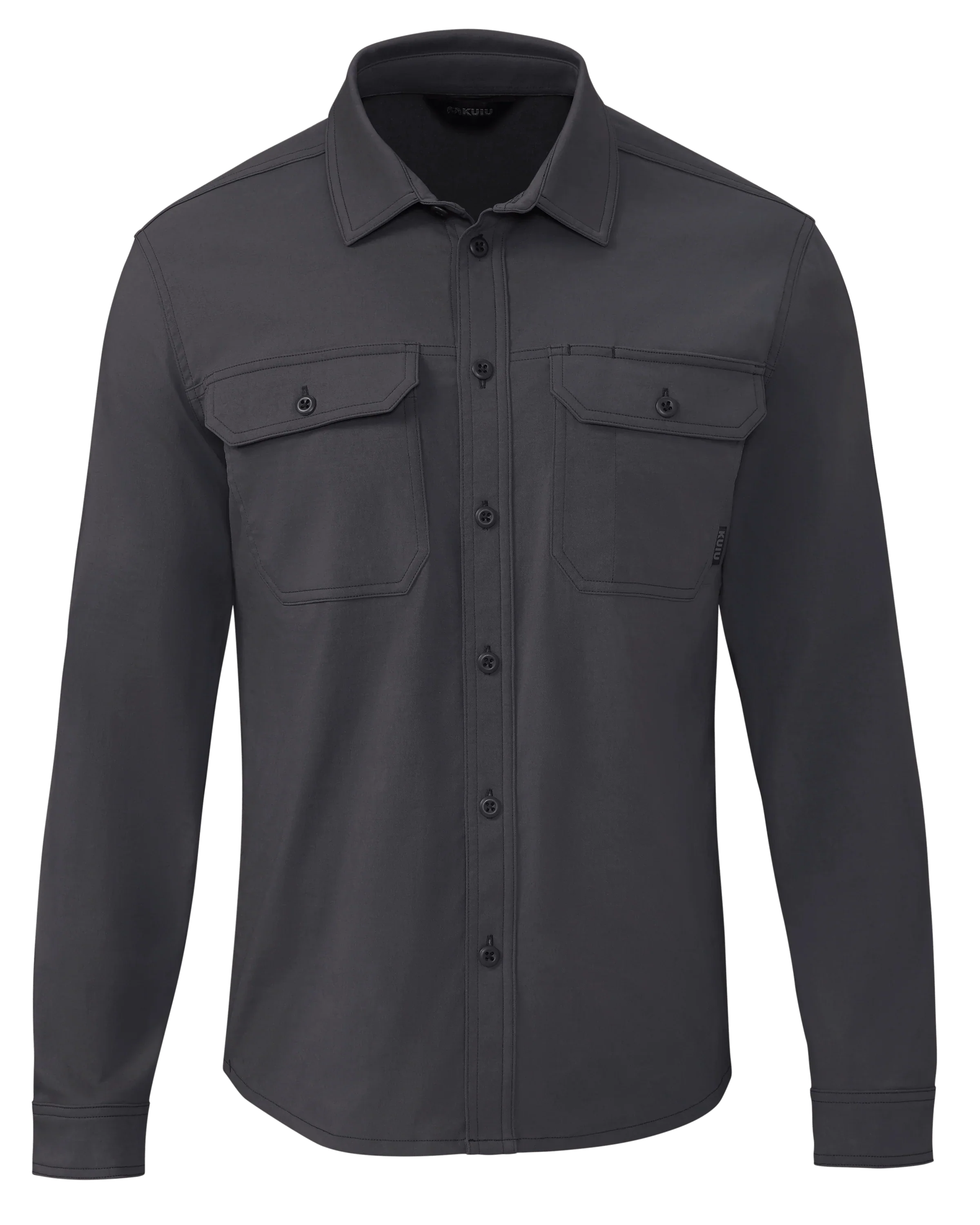 Outlet Motive LS Workgrade Shirt | Gunmetal