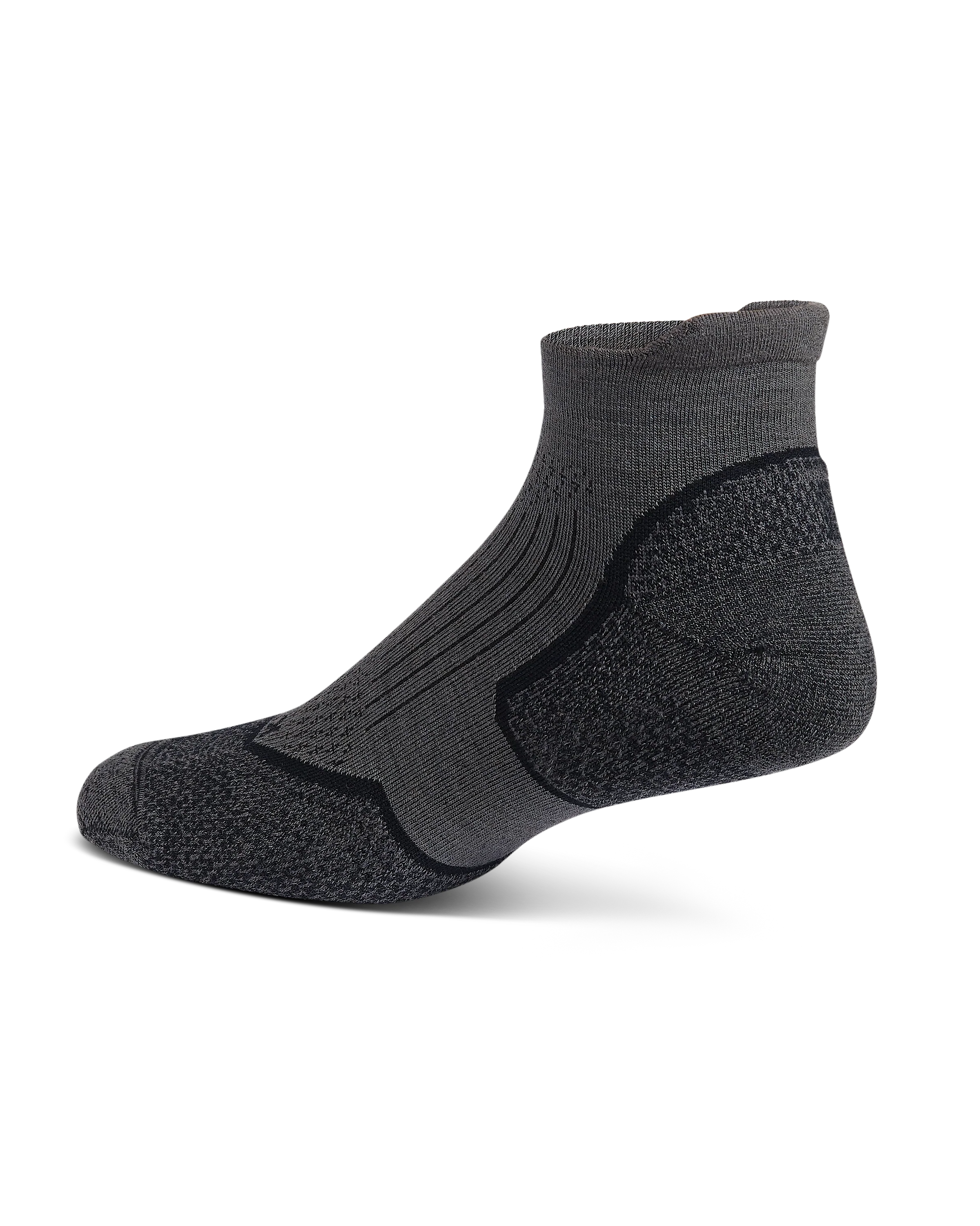 Merino 200N Lightweight Ankle Sock | Gunmetal