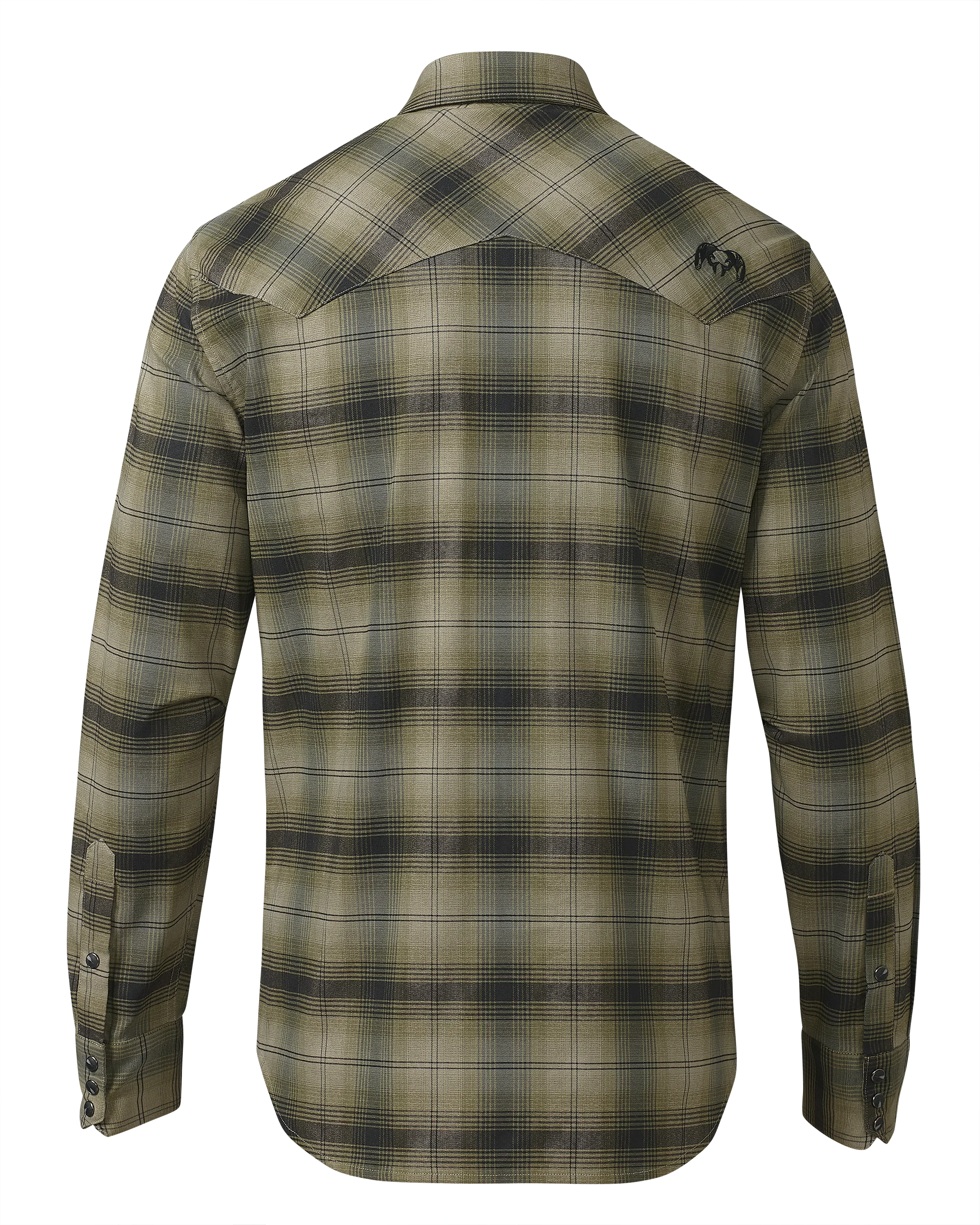 Laredo LS Shirt | Verde Ombre Plaid
