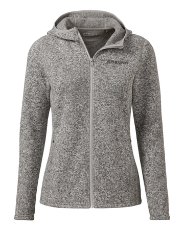 Women's Base Camp Hooded Sweater | Stone White Heather