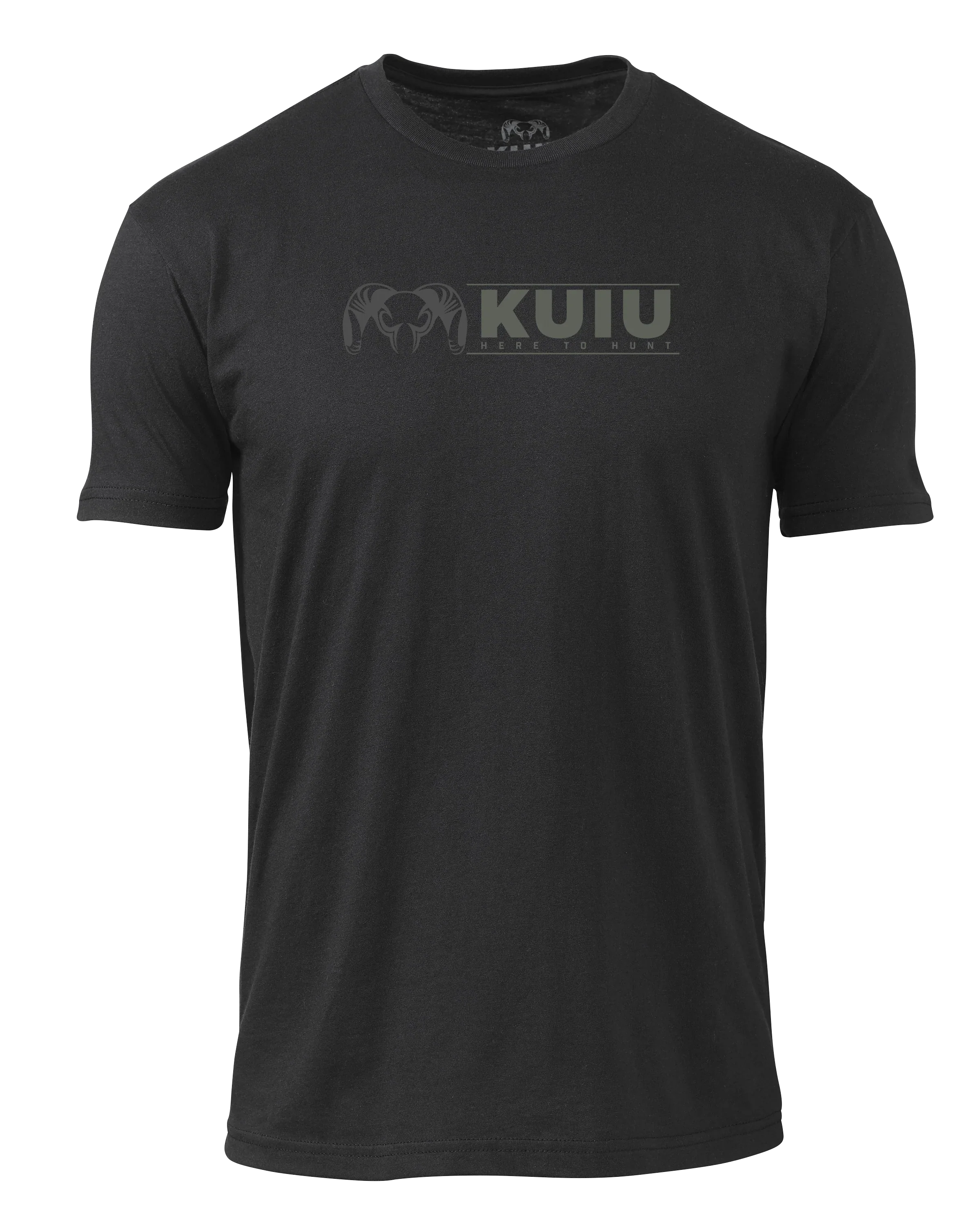 KUIU Here to Hunt Logo T-Shirt | Black
