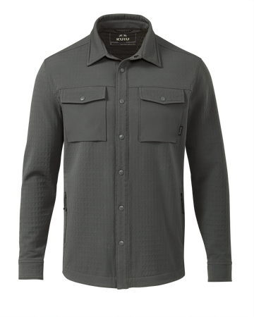 Blockfield Fleece Shirt Jacket | Gunmetal