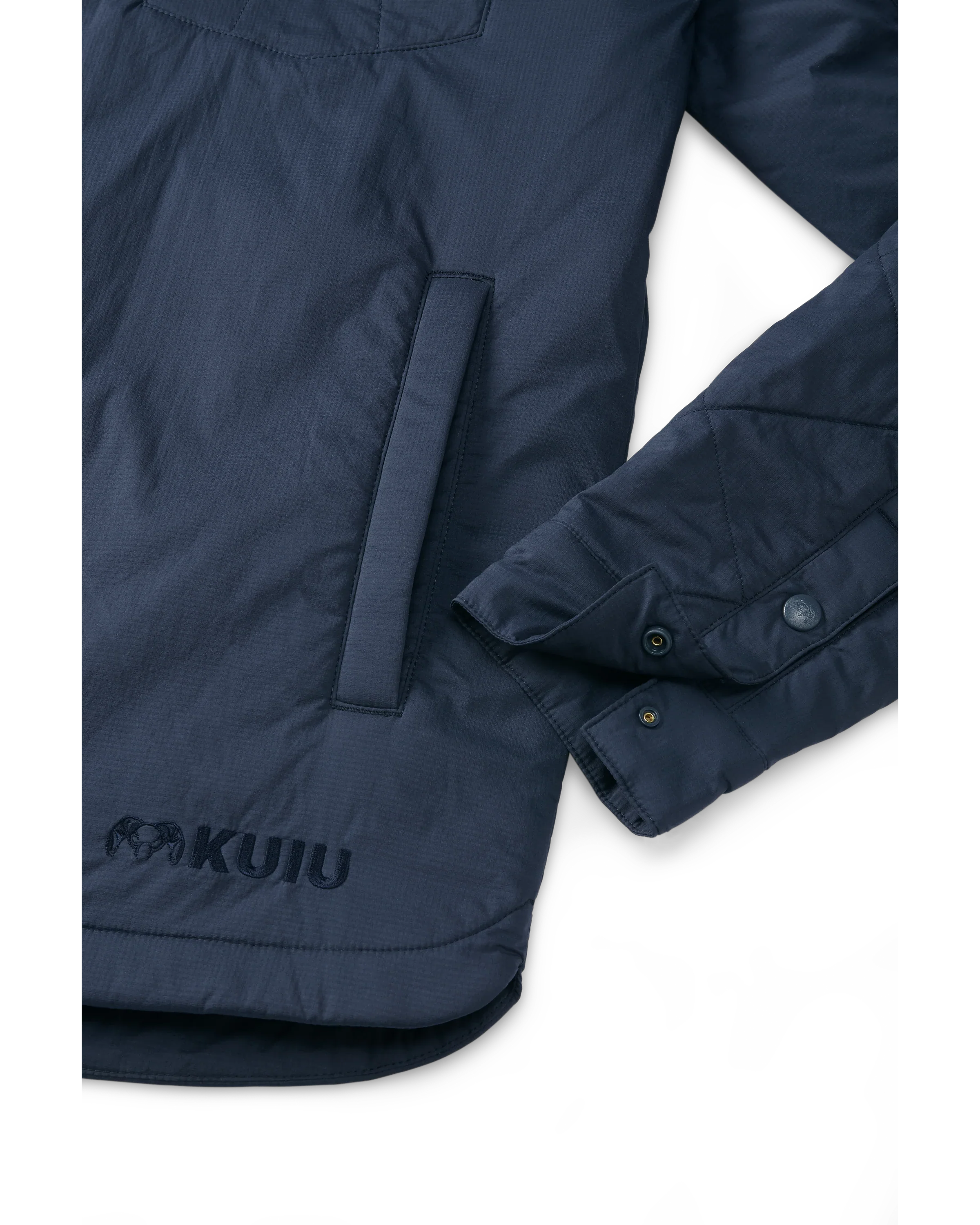 Base Camp Insulated Snap Shirt | Steel Blue