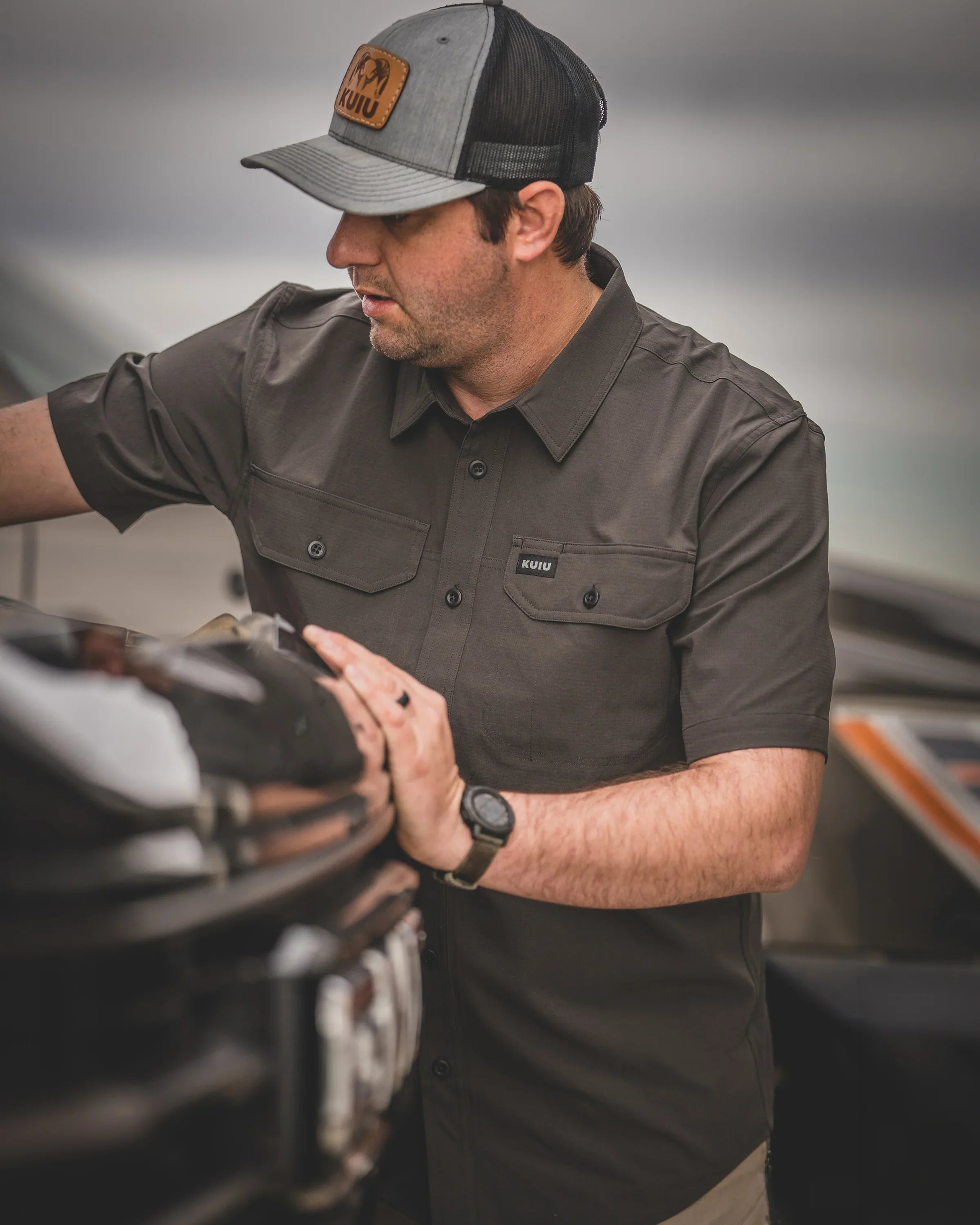 Gauge SS Work Shirt | Nightfall