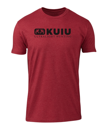 KUIU Block Logo T-Shirt | Cardinal