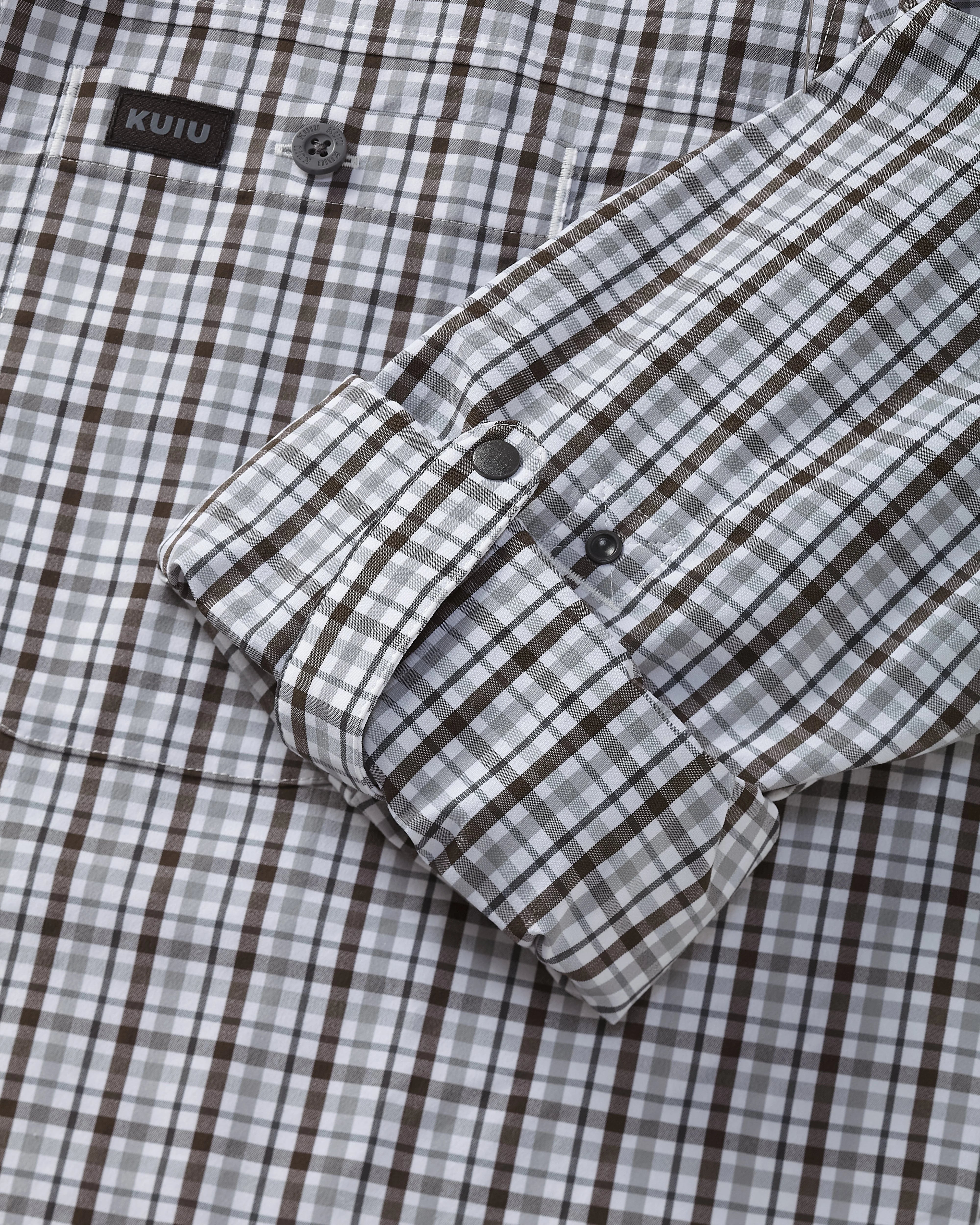Borrego LS Shirt | Mini Cross Check Vias Plaid