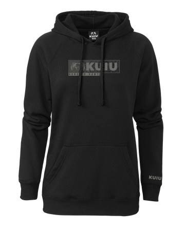 Women's Here to Hunt Gritstone Hoodie | Black