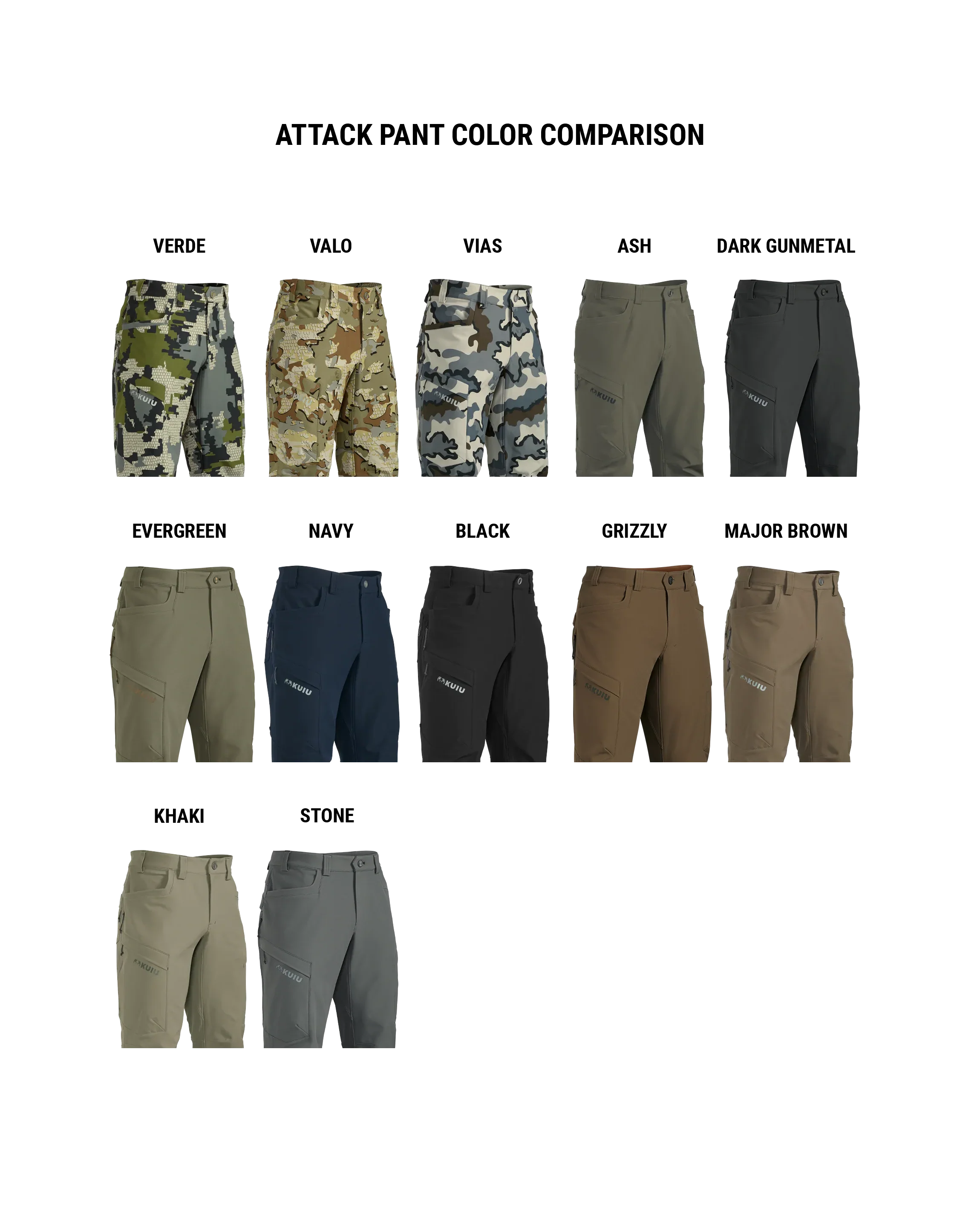 Attack Pant | Grizzly