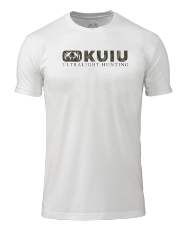 KUIU Veros Block Logo T-Shirt | White