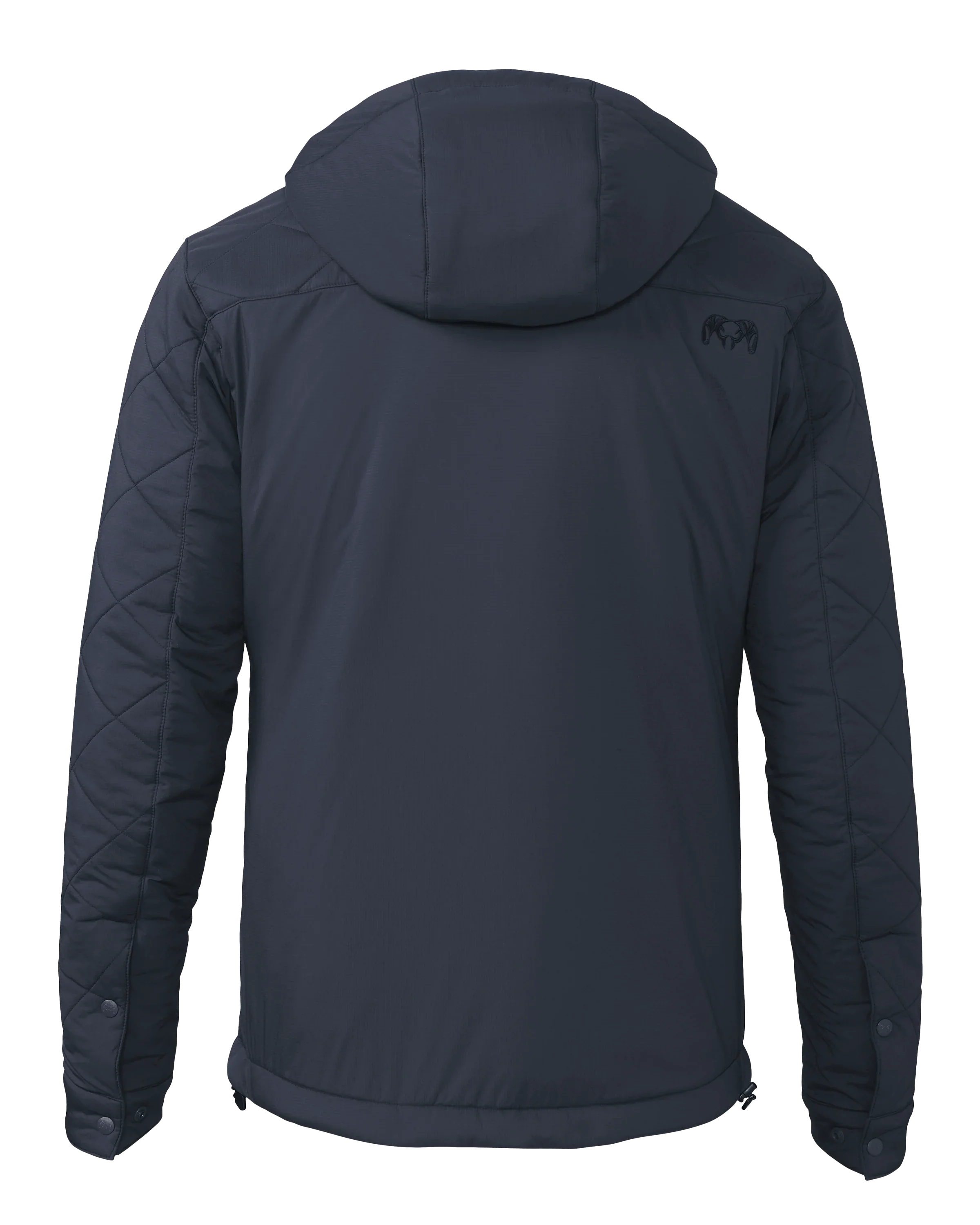 Outlet Granby Hooded Jacket | Steel Blue