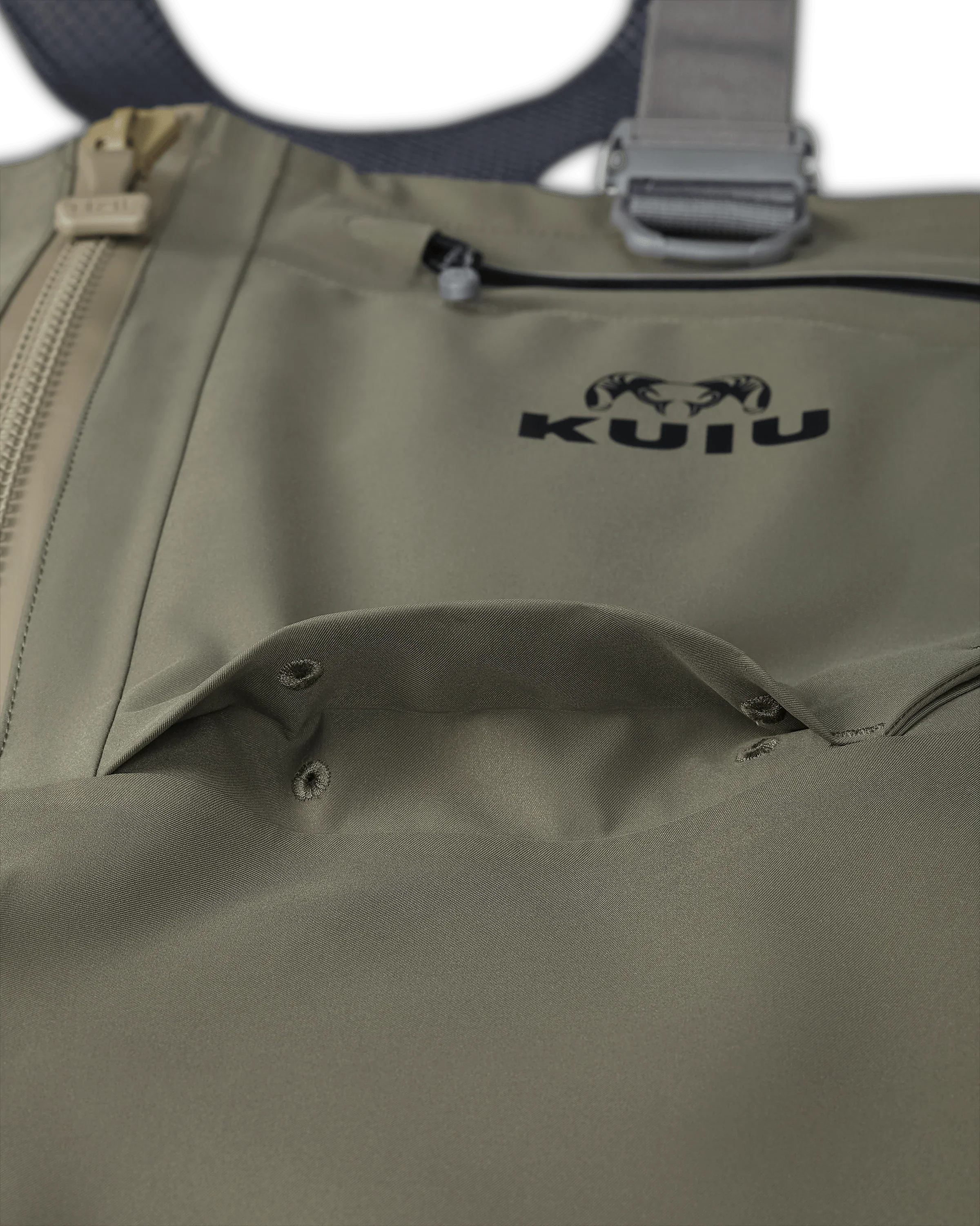 KUIU PRO HD Flex Zip Wader | Ash