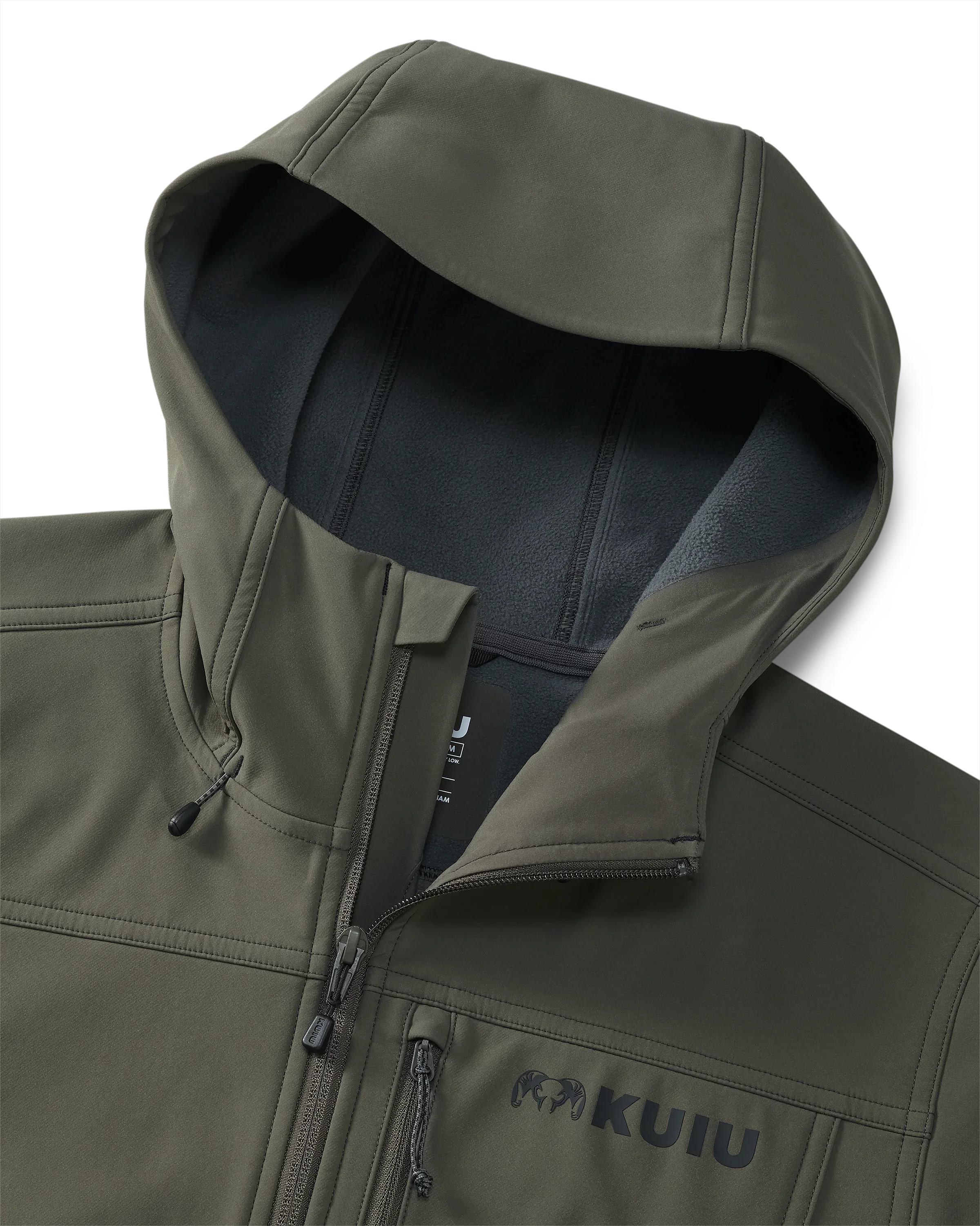 Alpine Hooded Jacket | Ash