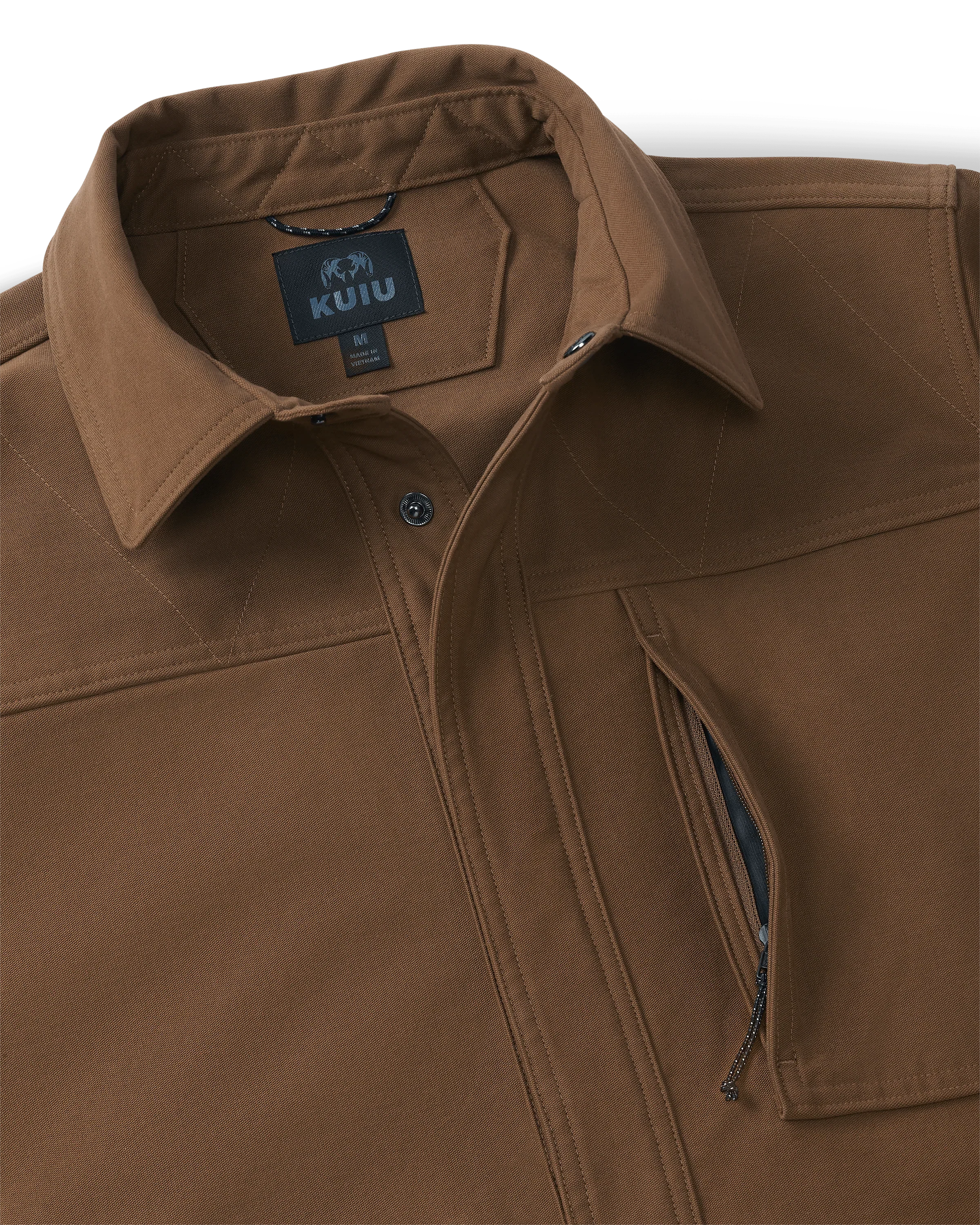 Outlet Brawley Canvas Jacket | Saddle
