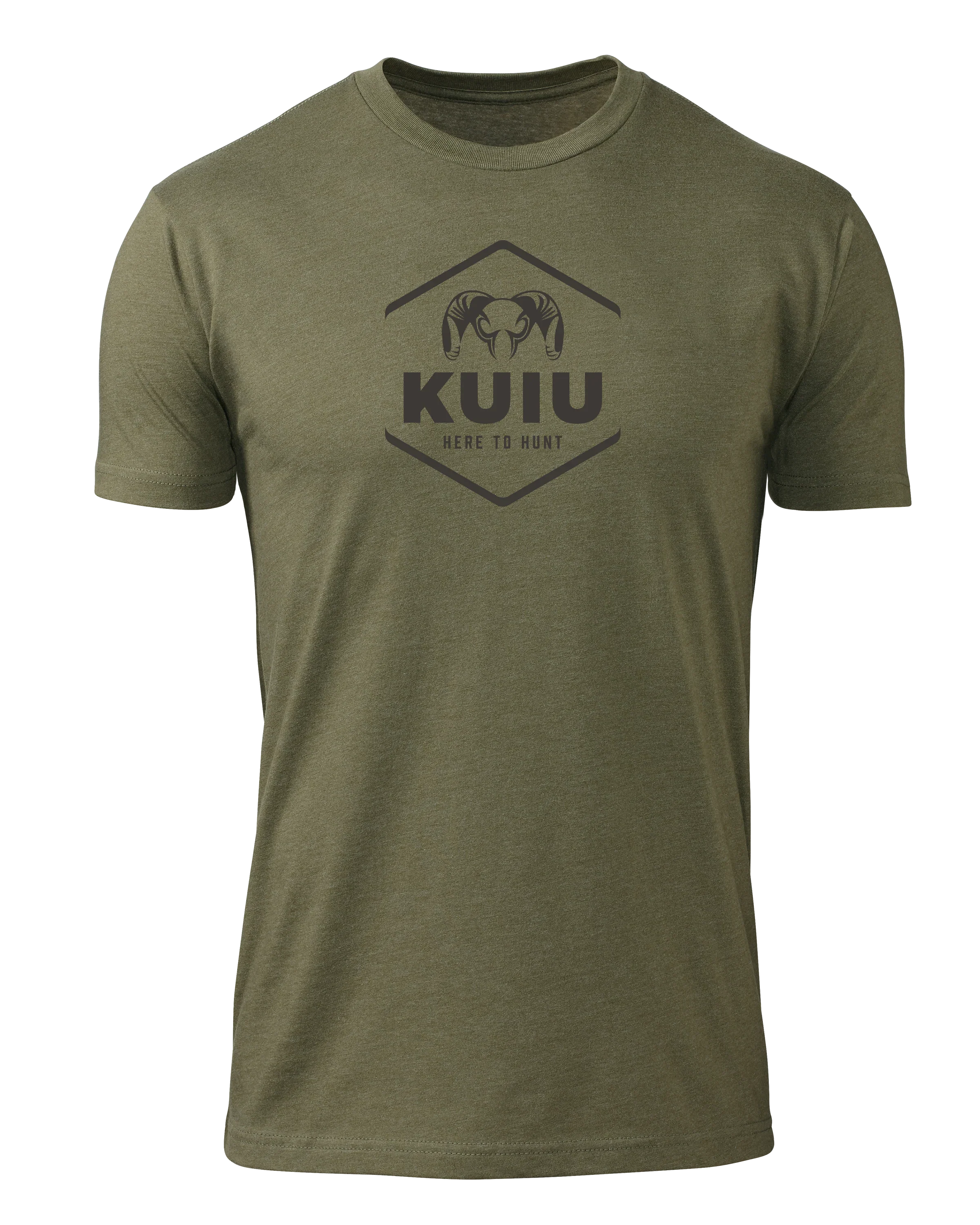 KUIU Stacked Here to Hunt T-Shirt | Military Green