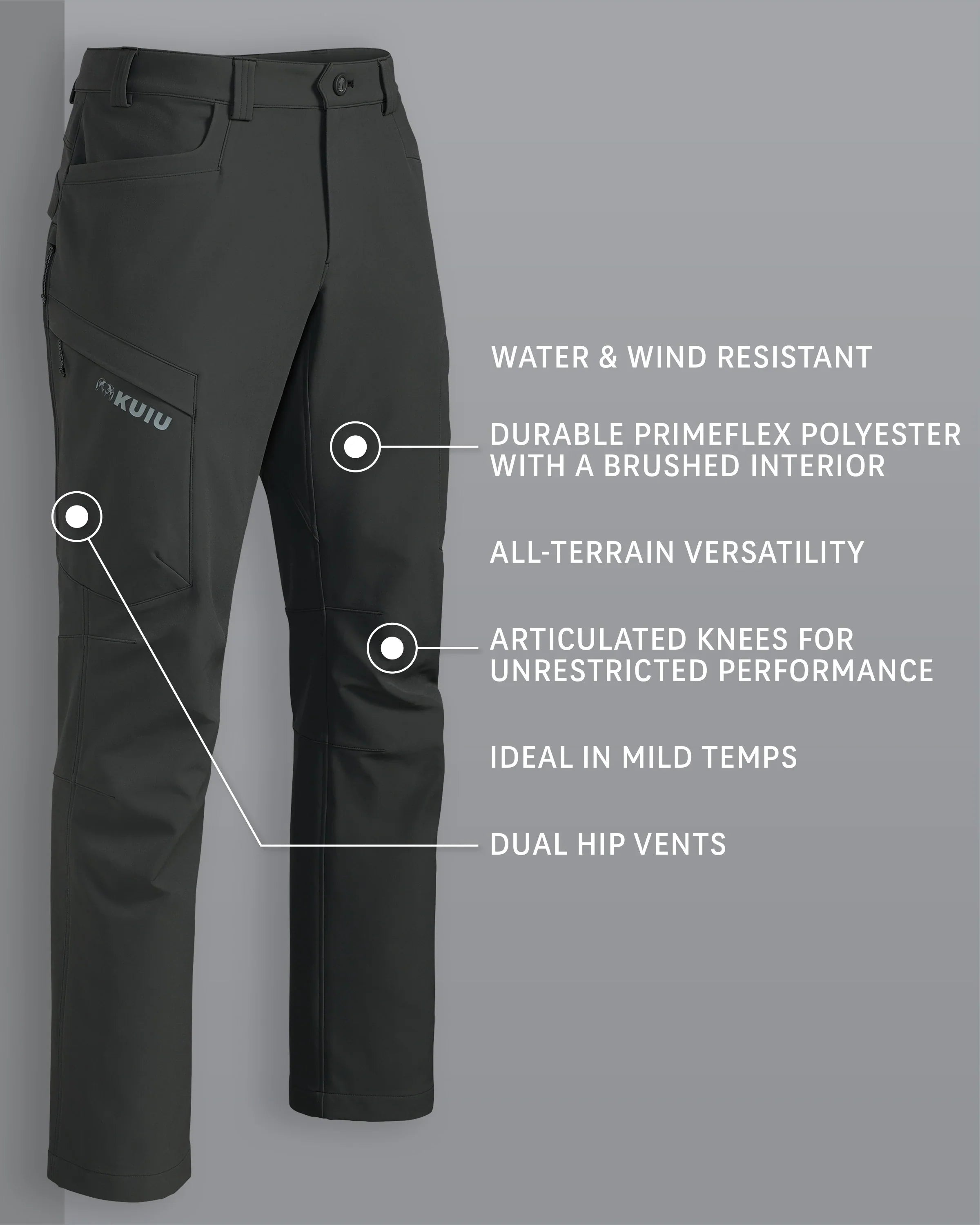 Attack Pant | Dark Gunmetal
