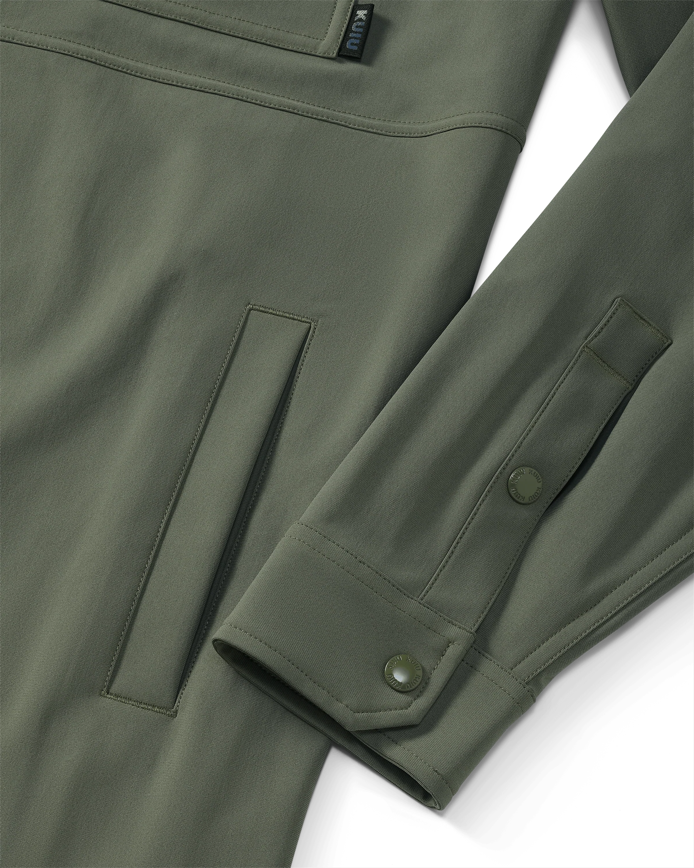 Outlet Tour Shirt Jacket | Dark Sage