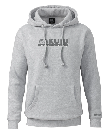 KUIU Here to Hunt Hoodie | Heather Grey