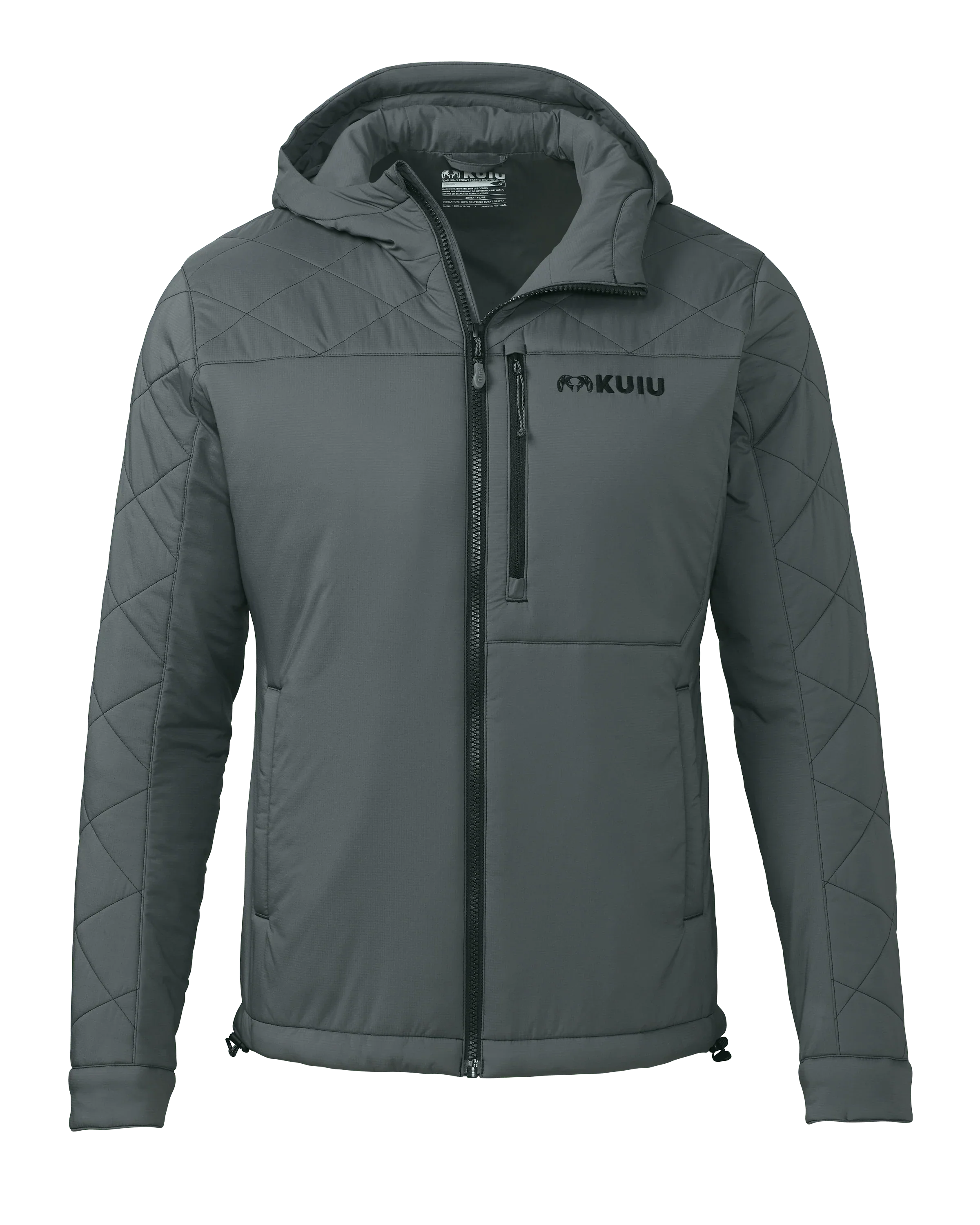 Outlet Granby Hooded Jacket | Gunmetal