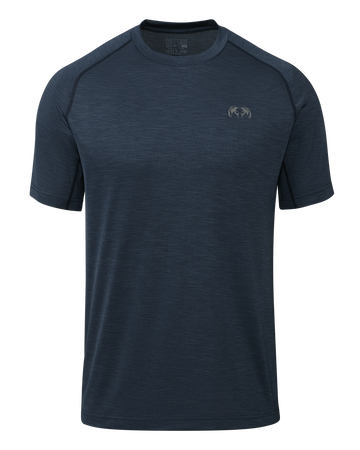 EnduroMesh SS Crew | Midnight Blue Heather