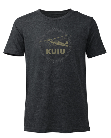 Youth Super Cub Logo T-Shirt | Charcoal