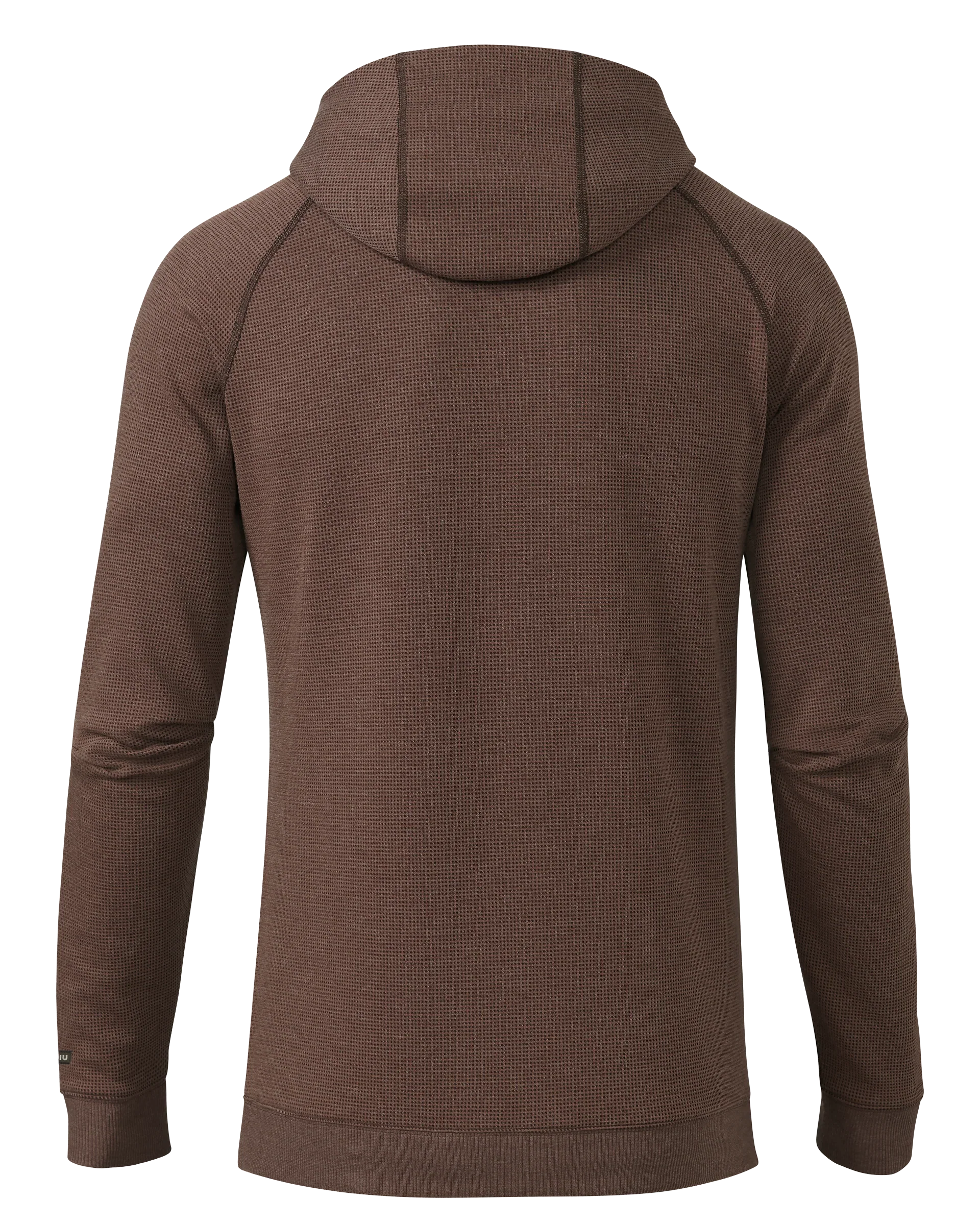 Canyon Waffle Hoodie | Cedar Heather