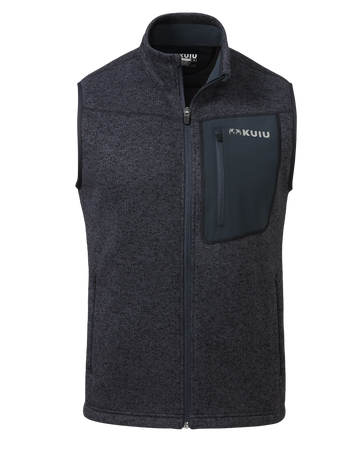 Base Camp Sweater Vest | Steel Blue Heather