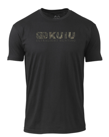 KUIU Veros Block Logo T-Shirt | Black