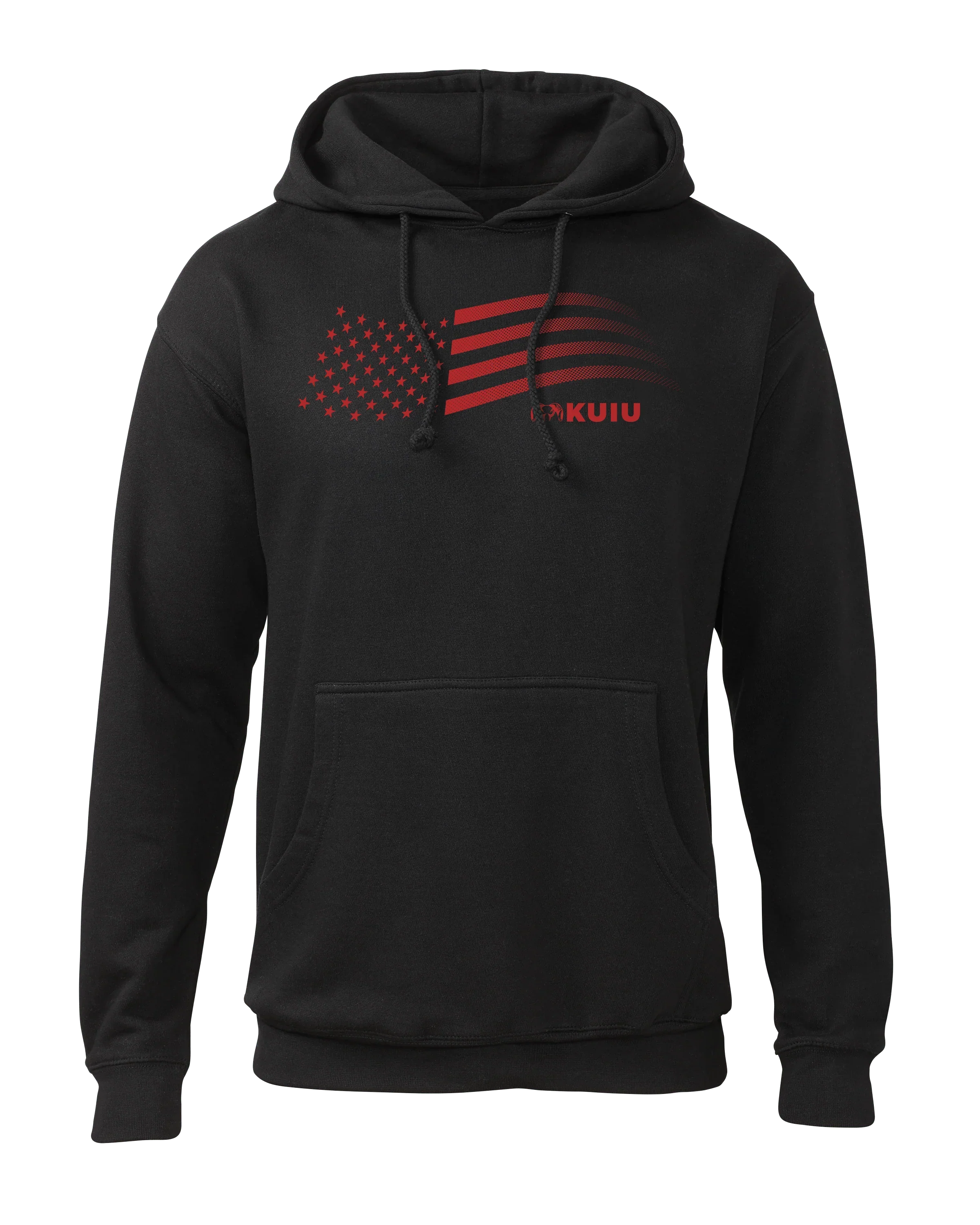 KUIU Flag Hoodie | Black