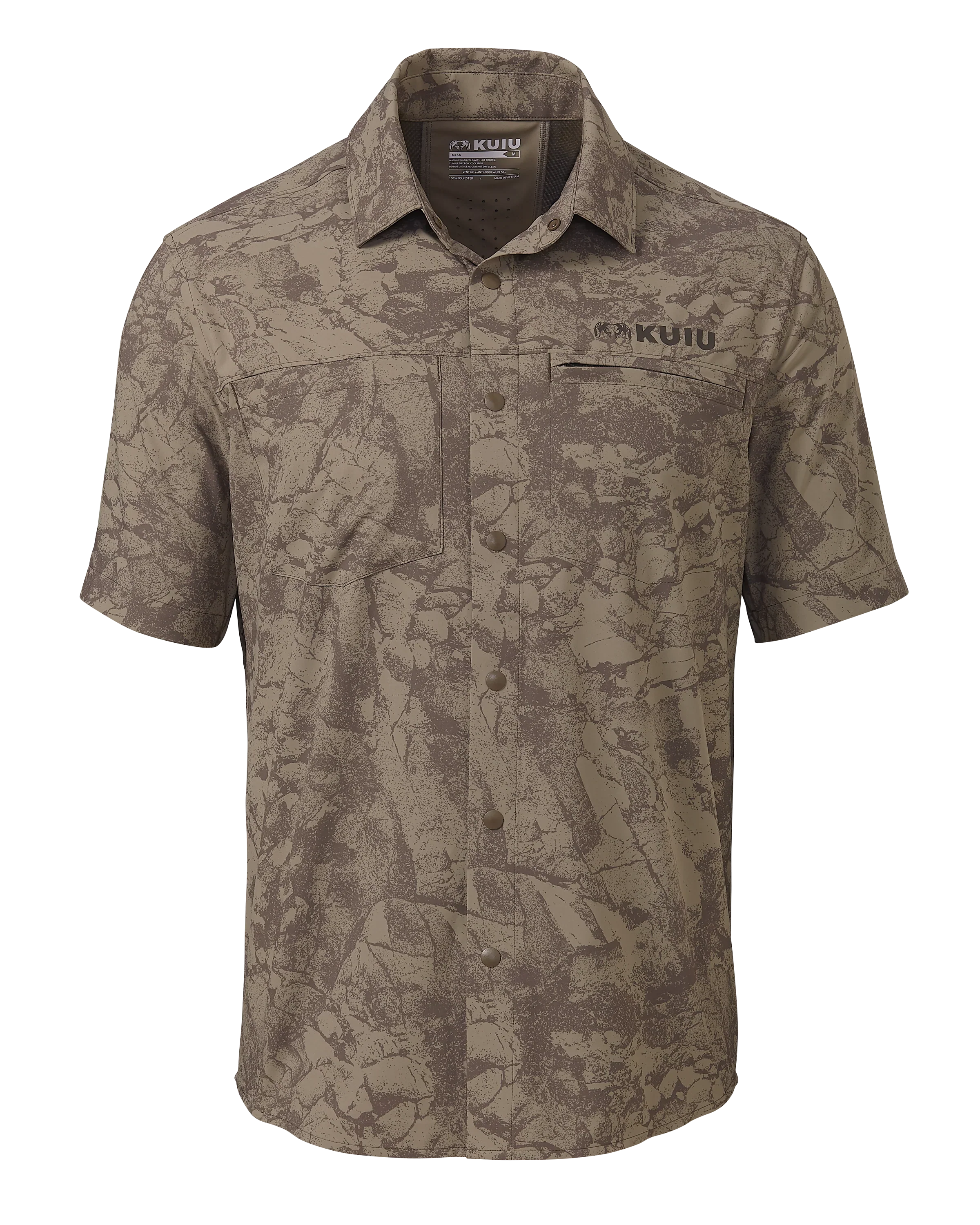 Mesa Vented SS Snap Shirt Gritstone | Silt Gritstone