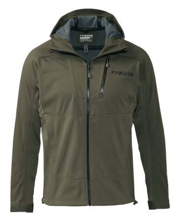 Axis Hybrid Hooded Jacket | Ash