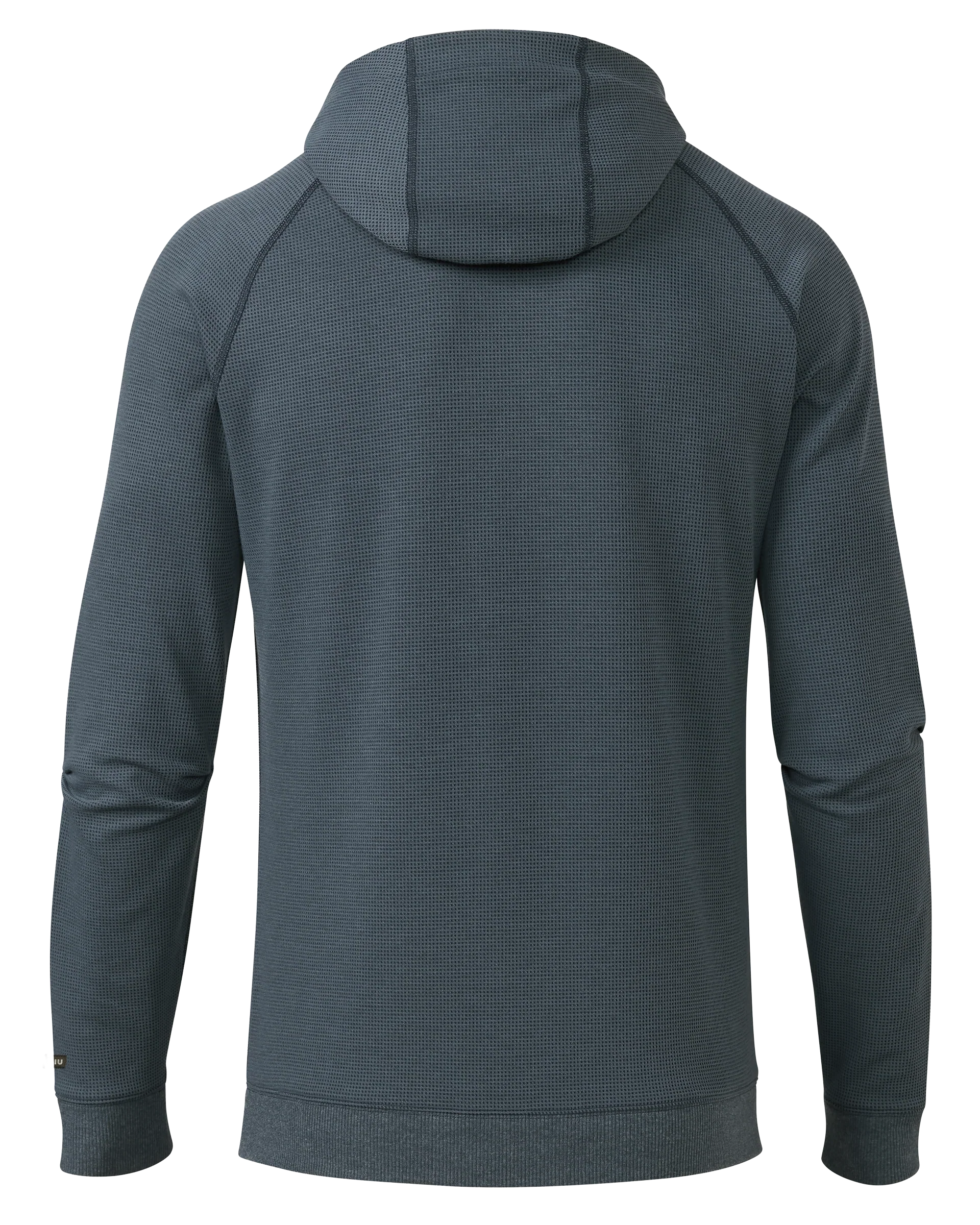 Canyon Waffle Hoodie | Steel Blue Heather