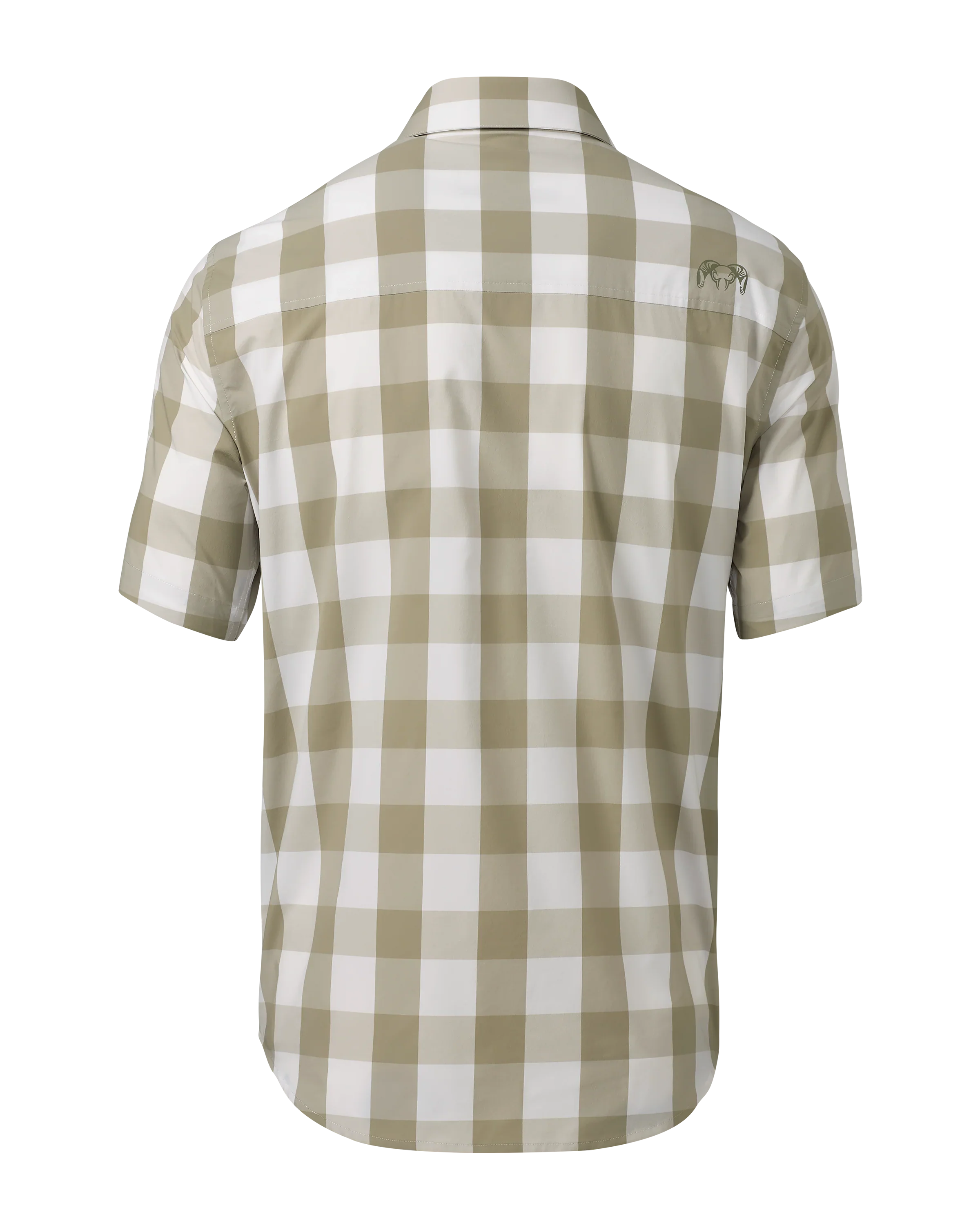 Borrego SS Shirt | Sand Plaid